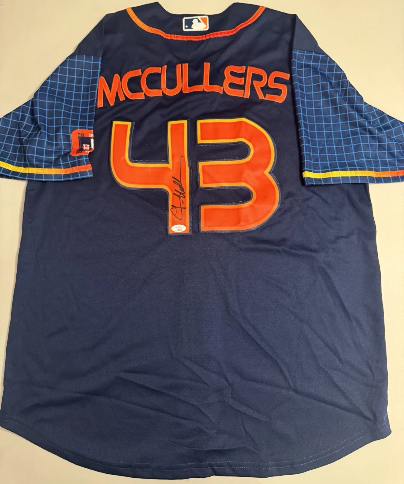 Lance McCullers Houston Astros Signed Autographed  Jersey JSA Coa