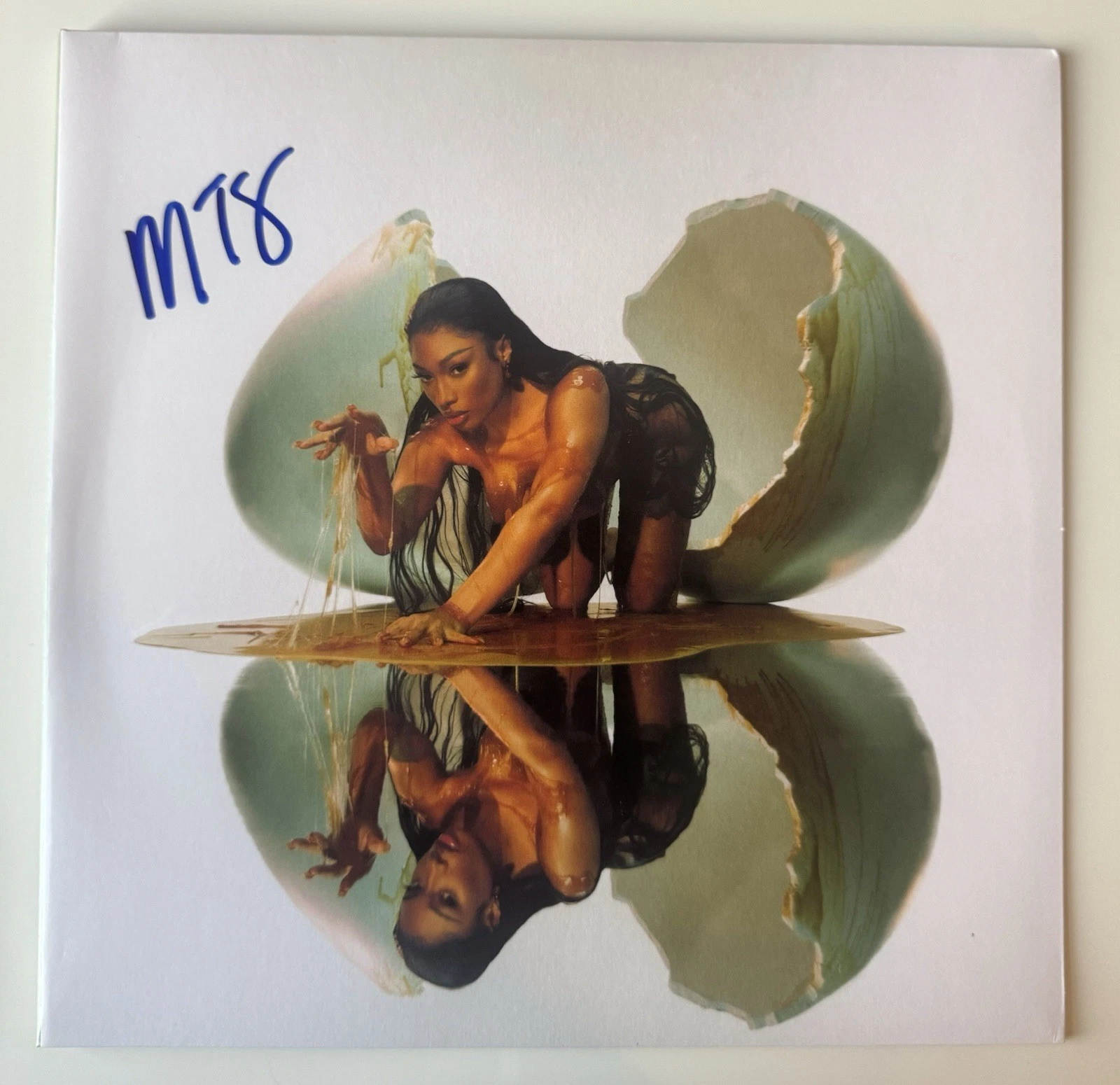 Megan Thee Stallion Rapper Megan Autographed Vinyl Album JSA COA