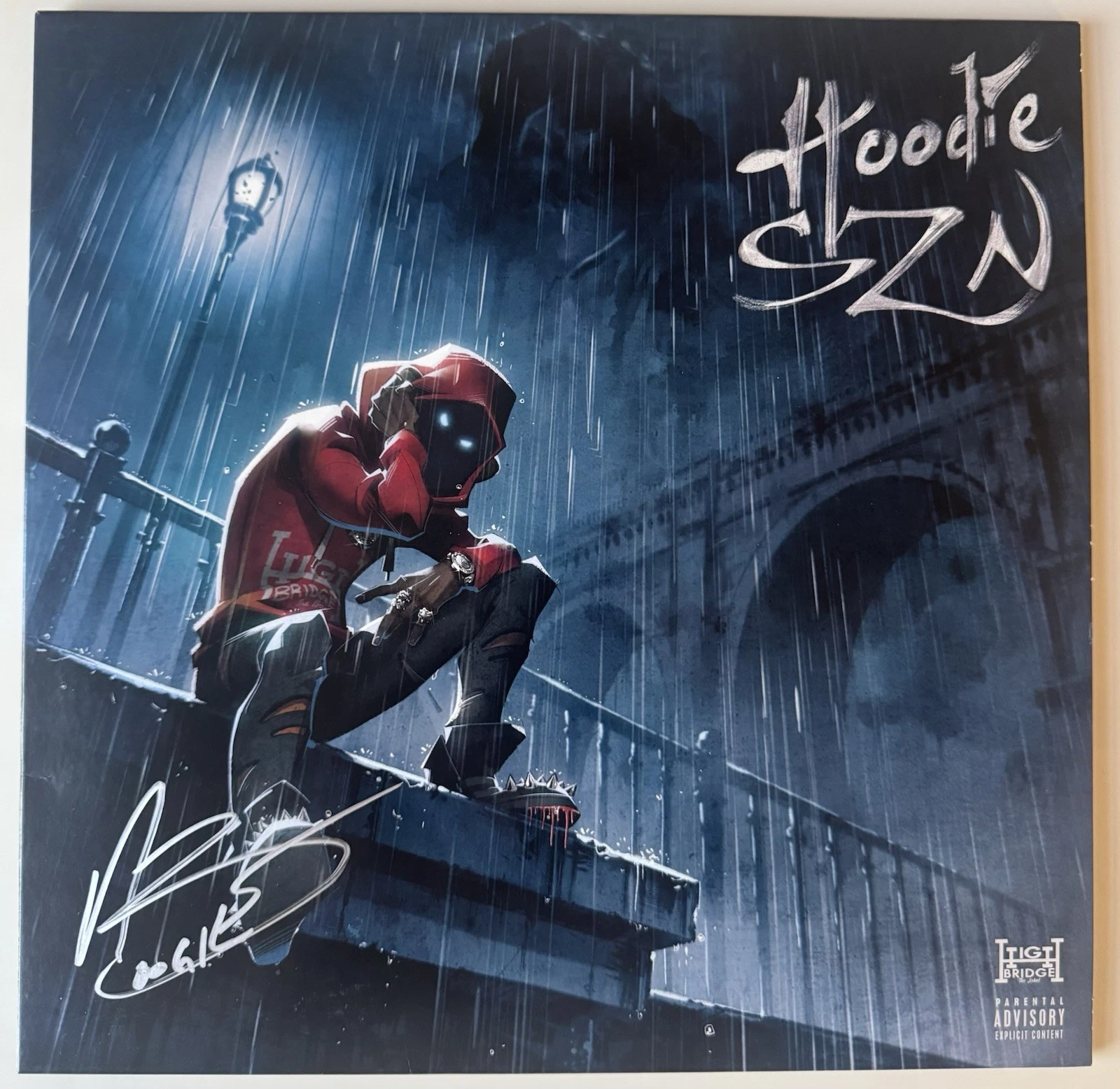 A BOOGIE WIT DA HOODIE SIGNED ARTIST 2.0 VINYL HOODIE SZN RARE JSA COA AUTO