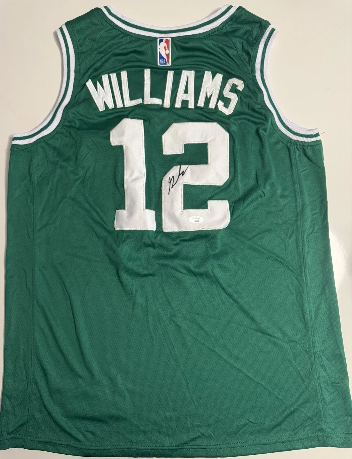 Grant Williams Boston Celtics Autographed Jersey JSA COA