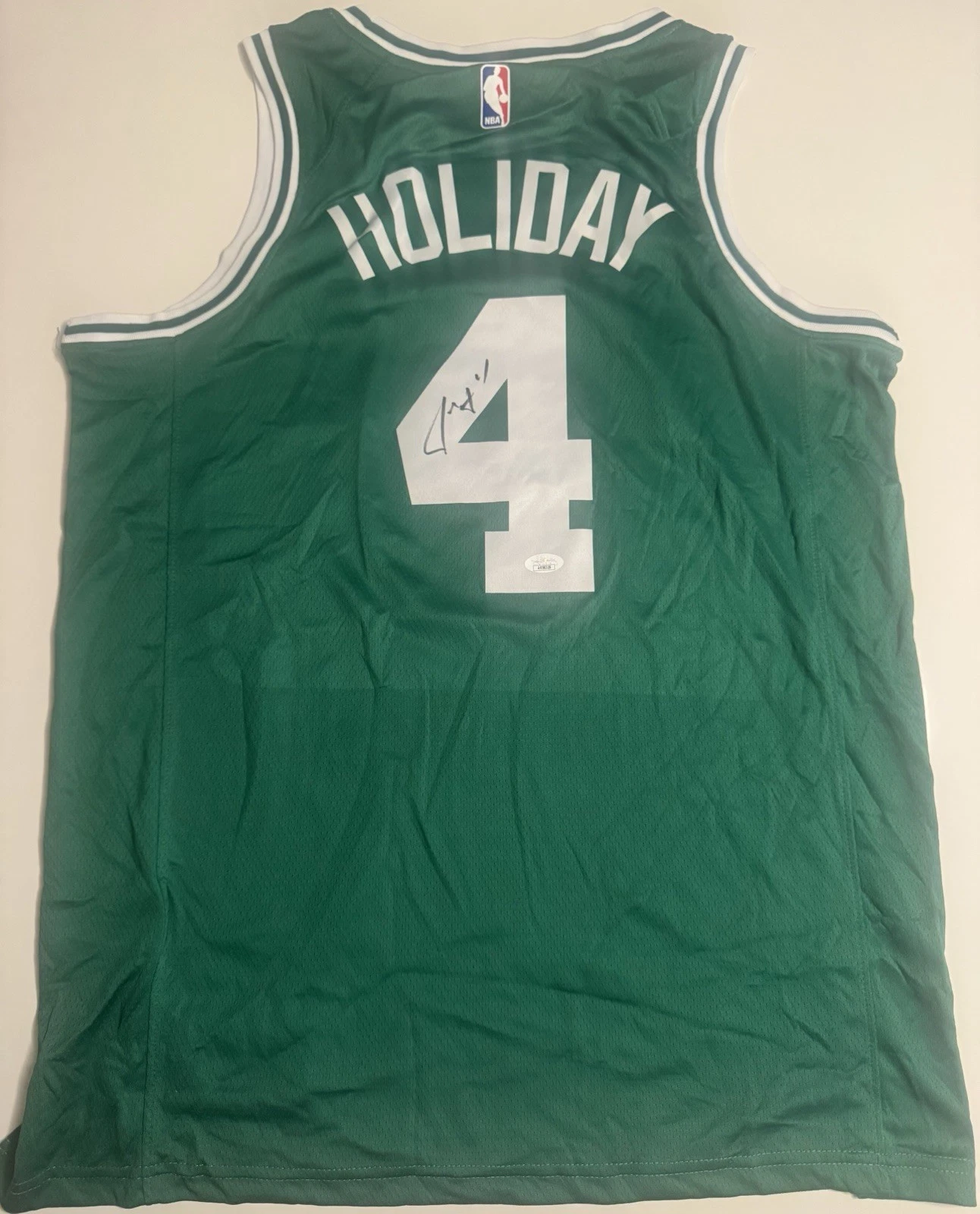 Jrue Holiday Boston Celtics Autograph Signed Jersey JSA COA