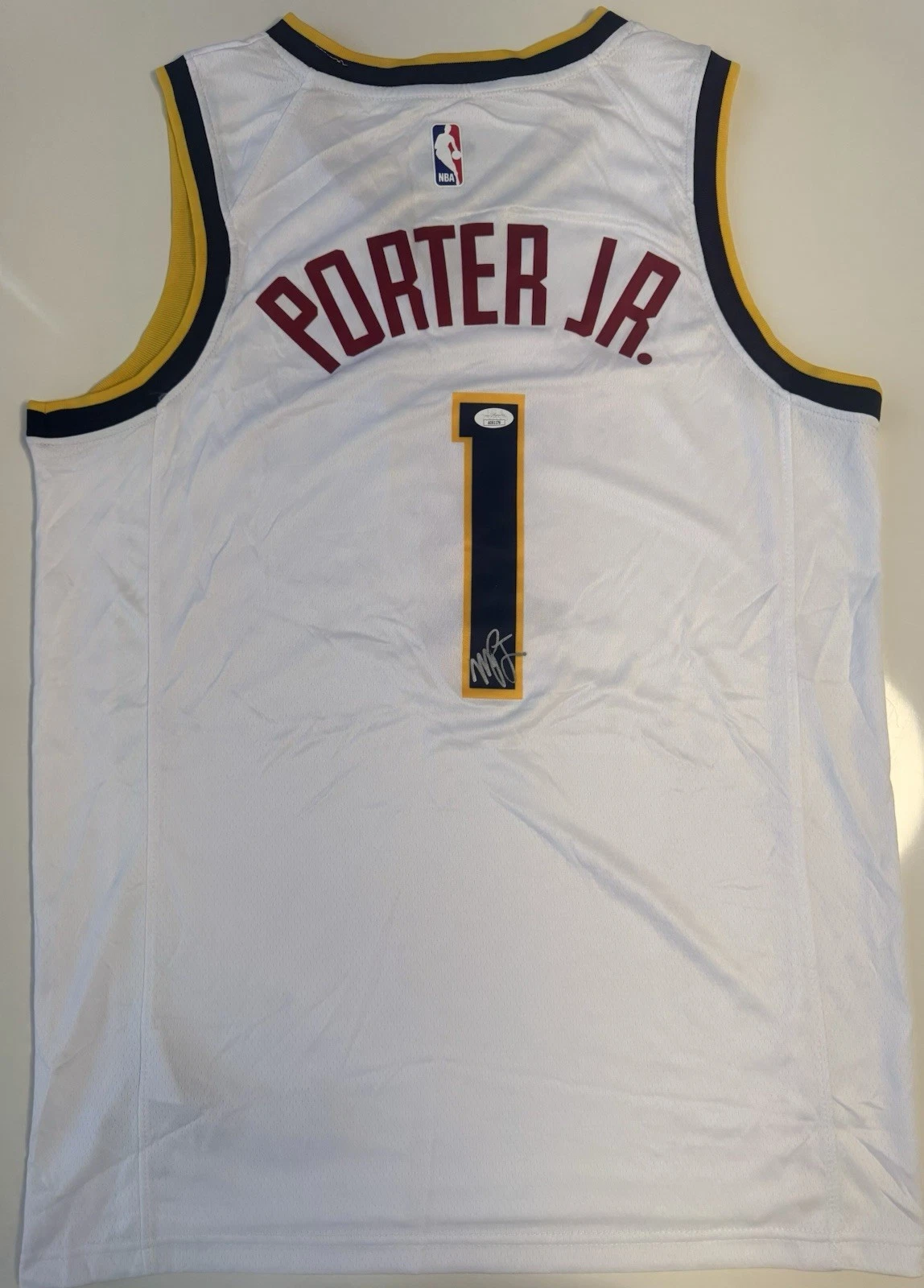 Michael Porter Jr Denver Nuggets Autographed Jersey JSA COA