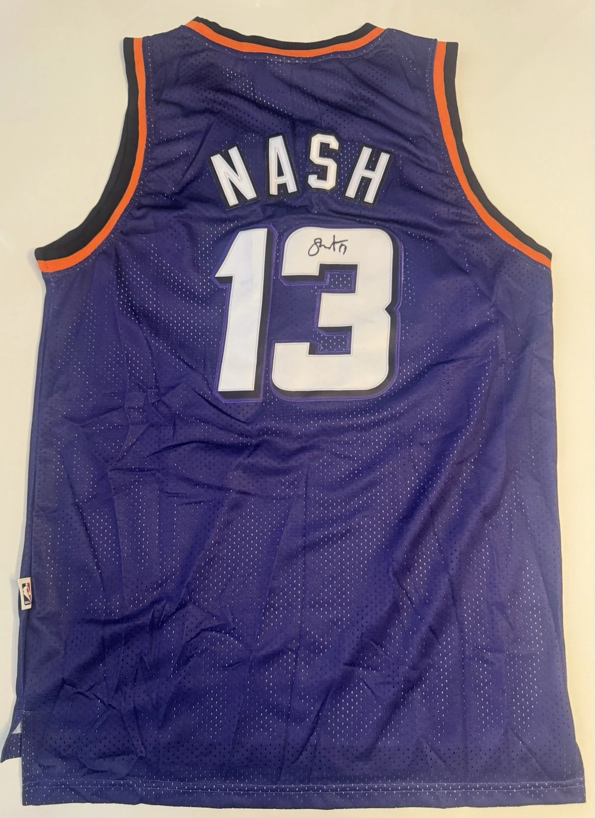 Steve Nash Phoenix Suns Signed Autographed  Jersey . JSA Coa