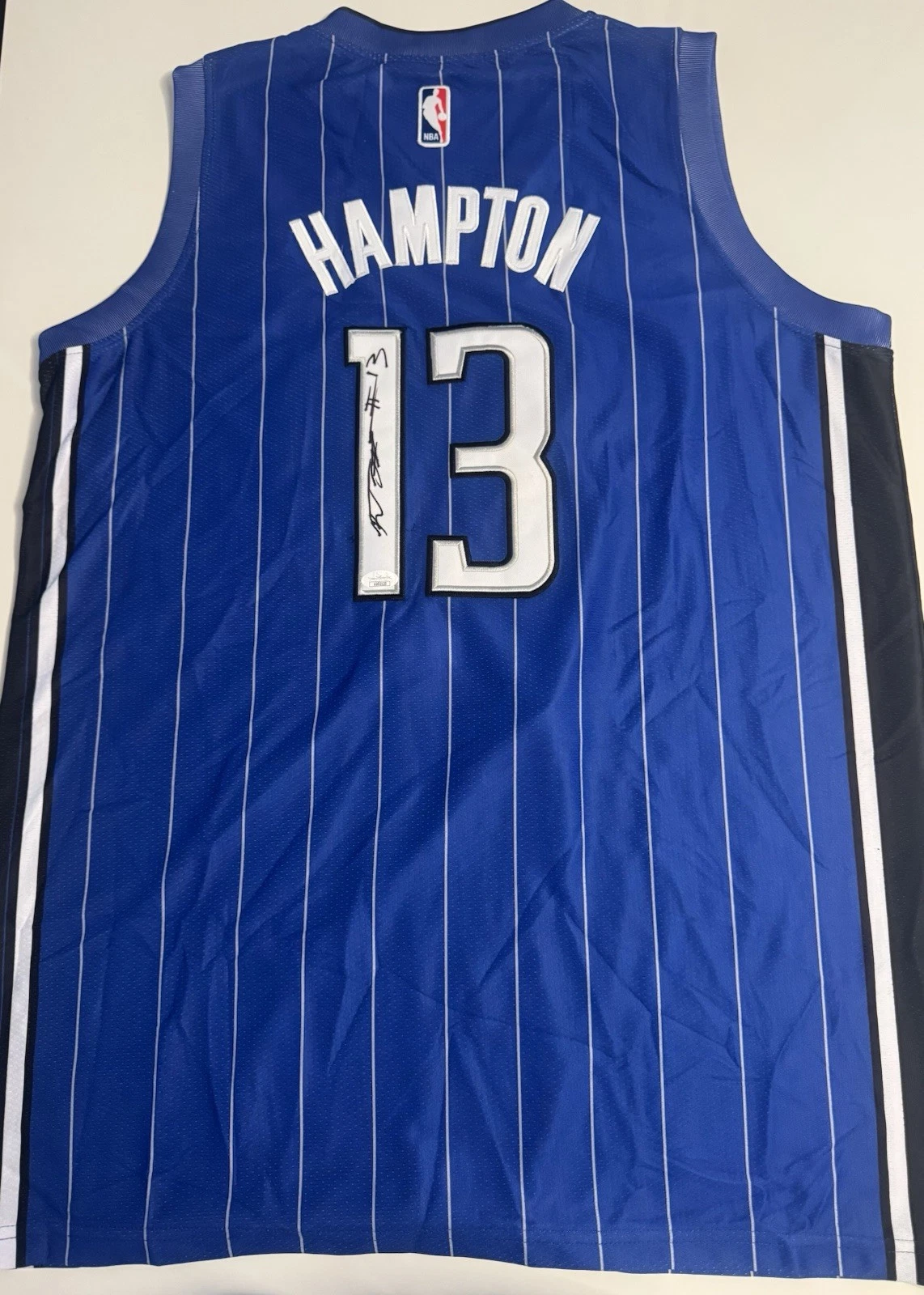 RJ Hampton Orlando Magic Autographed Jersey JSA COA