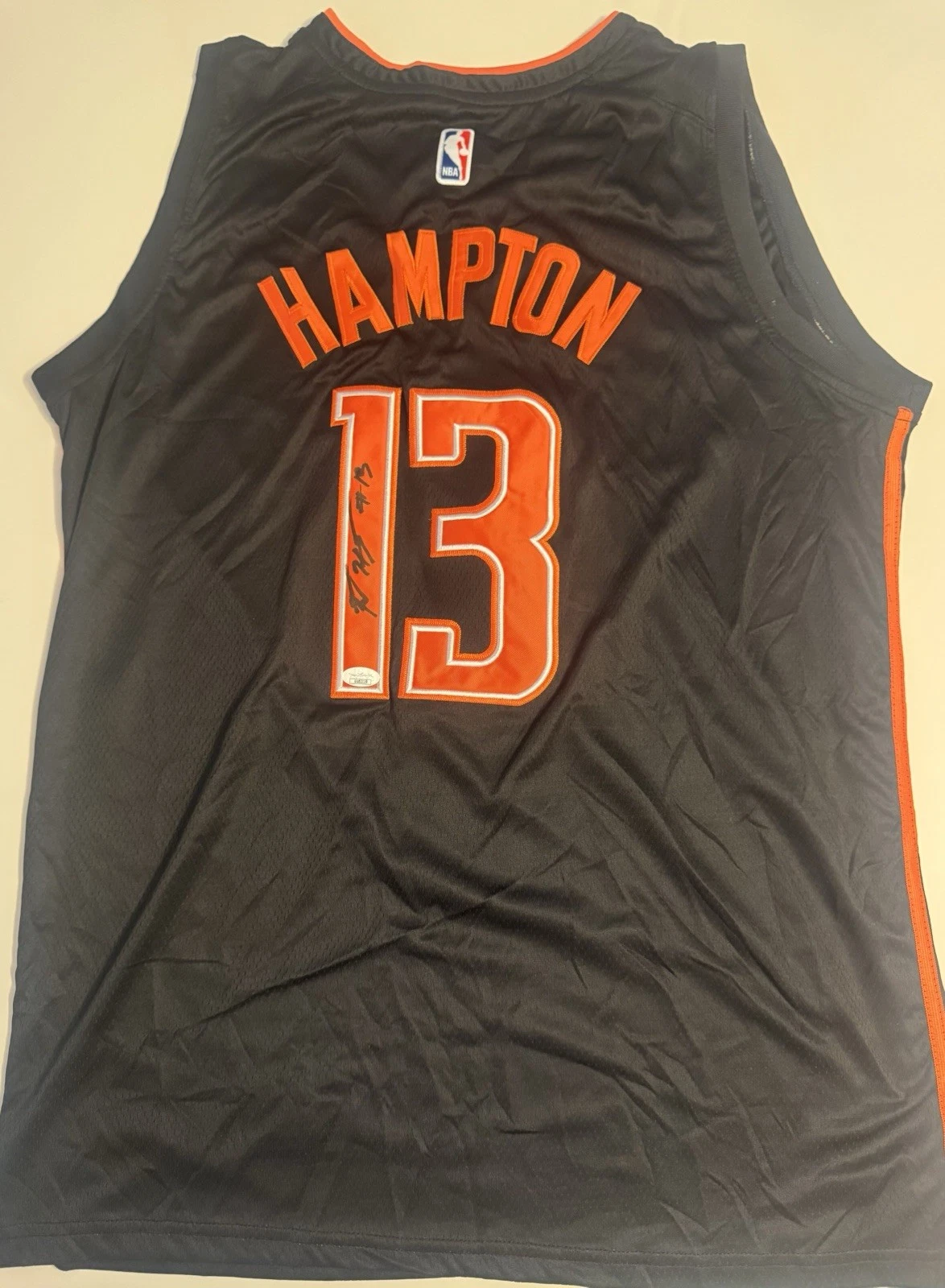 RJ Hampton Orlando Magic Autographed Jersey JSA COA
