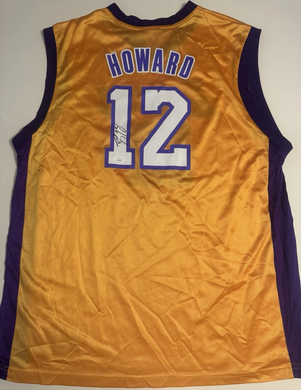 Dwight Howard Los Angeles Lakers Autographed Jersey JSA COA