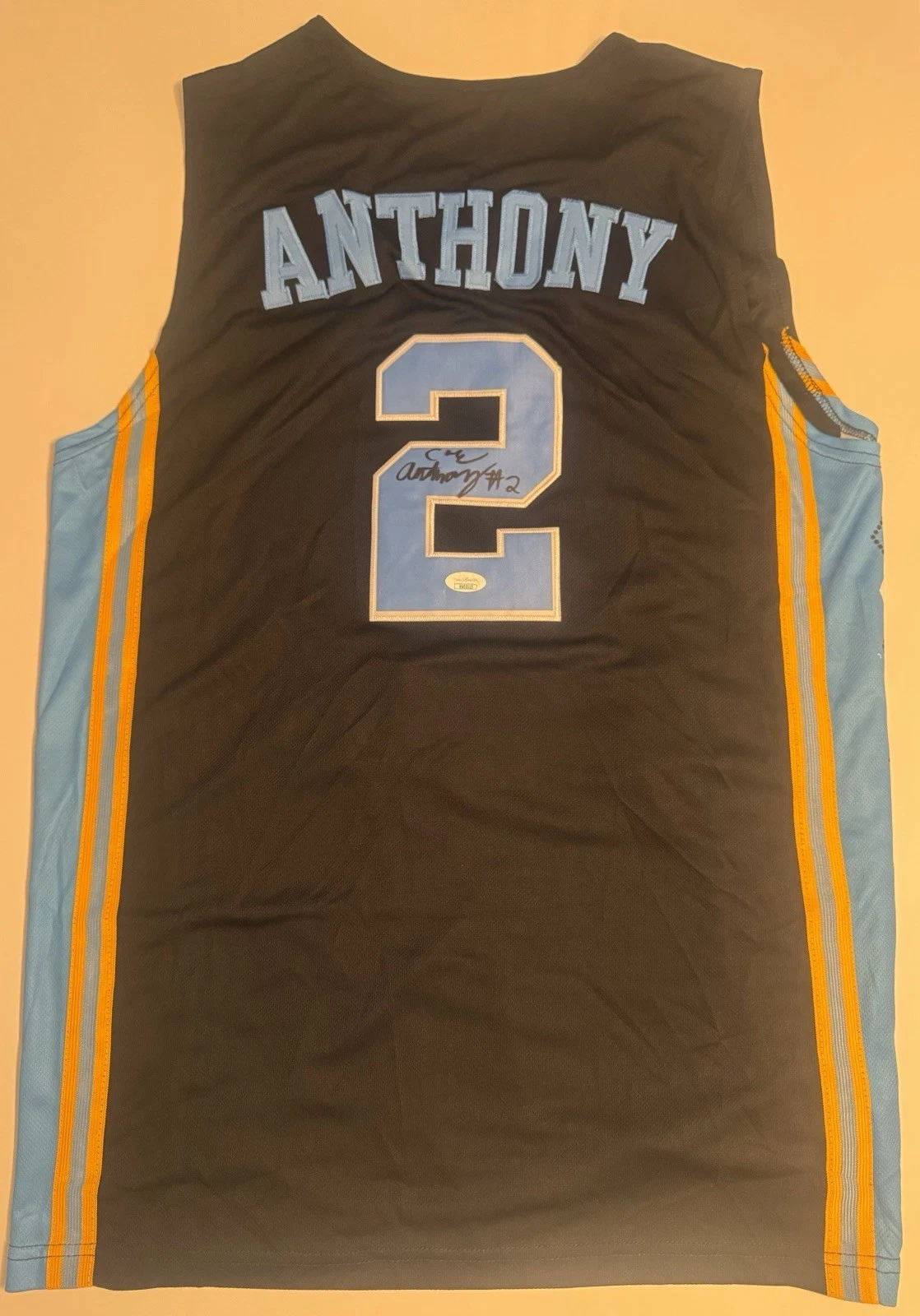 Cole Anthony North Carolina Tar Heels Autographed Jersey Magic UNC JSA COA