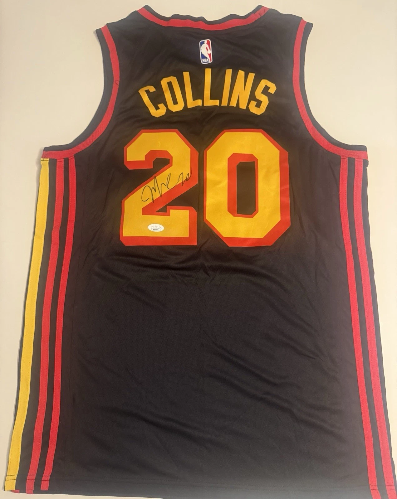 John Collins Atlanta Hawks Autographed Jersey JSA COA