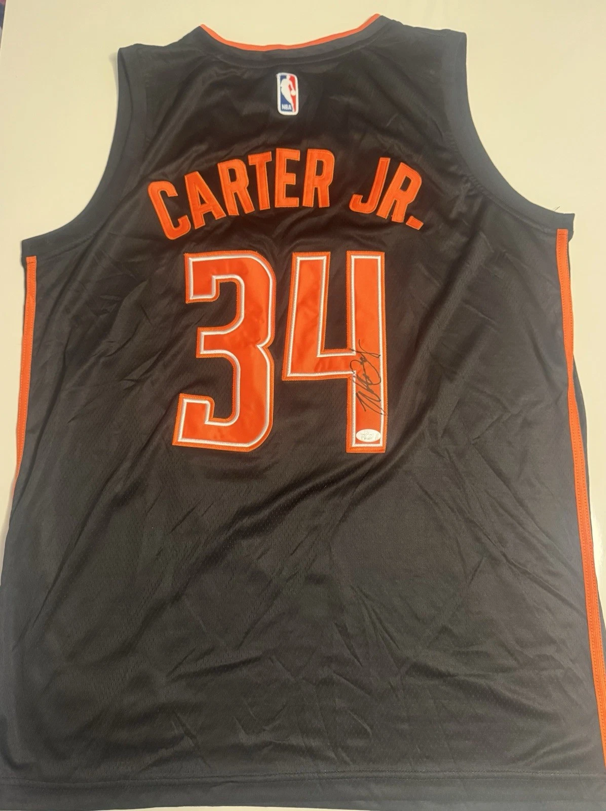 Wendell Carter Jr Orlando Magic  Autographed Jersey JSA COA