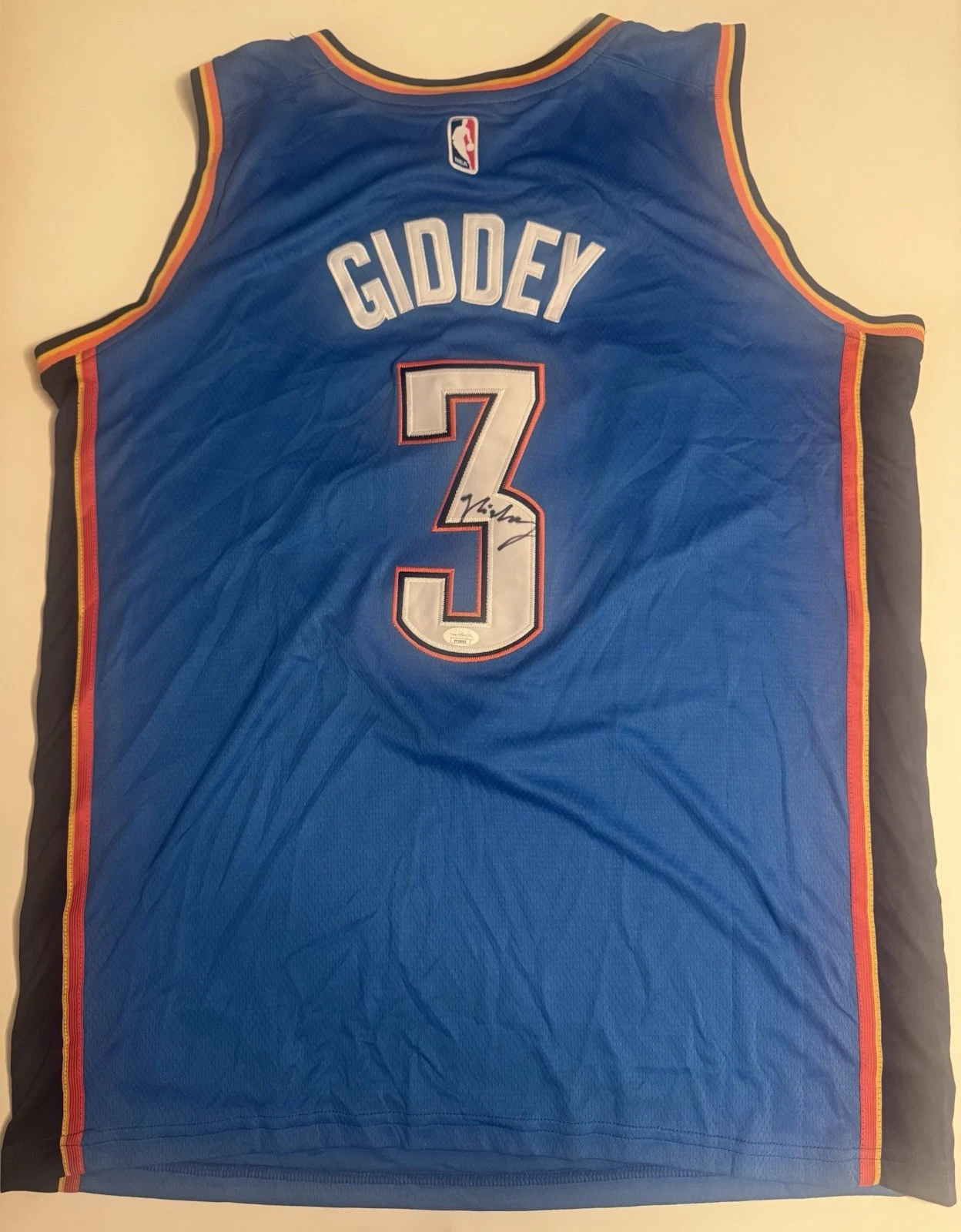 Josh Giddey Oklahoma City Thunder Autographed Jersey JSA COA