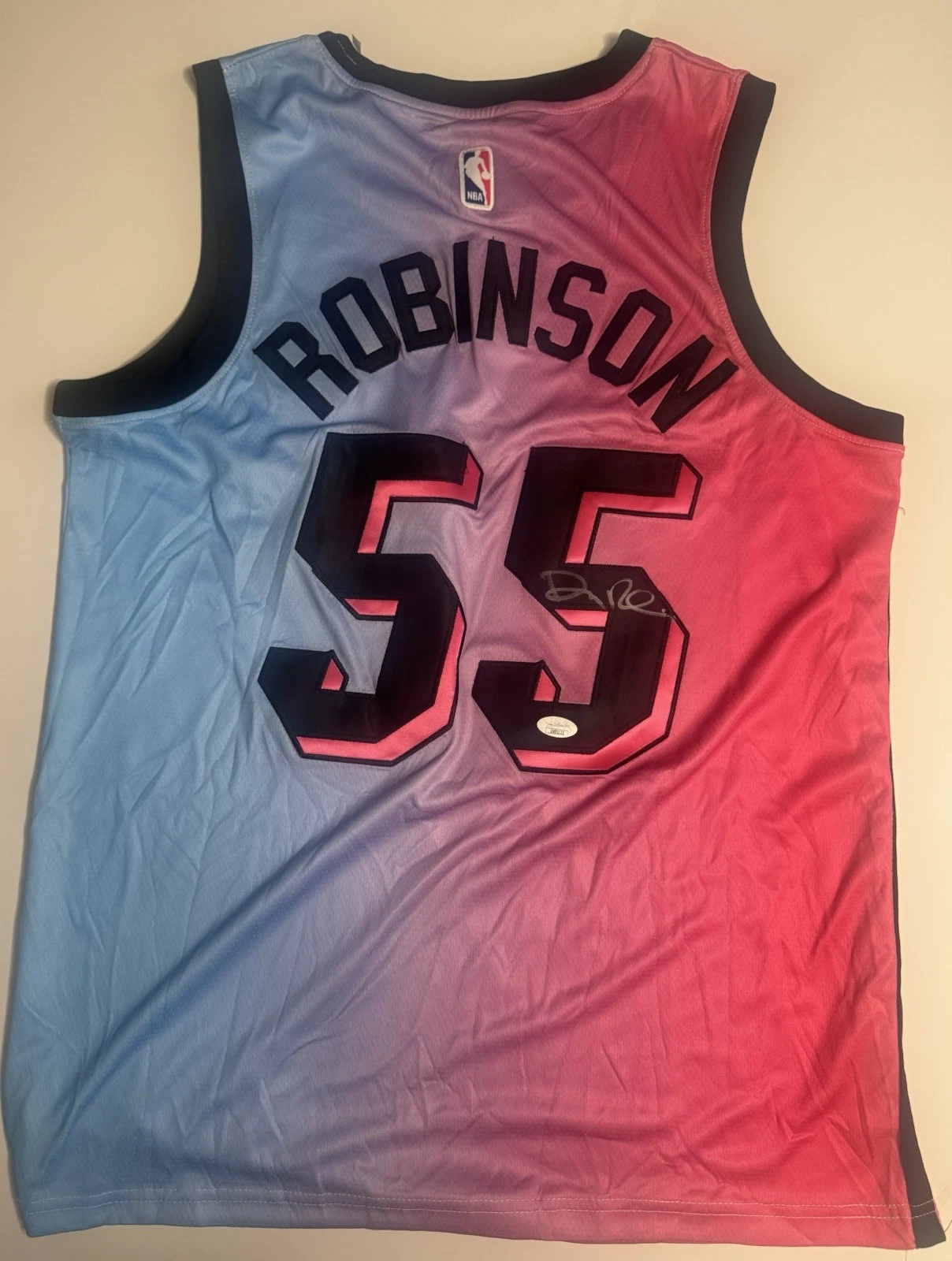 Duncan Robinson Miami Heat Autographed Jersey JSA COA