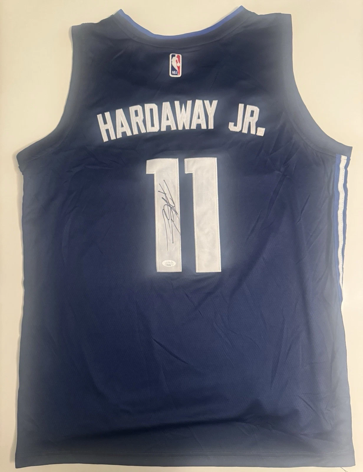 Tim Hardaway Dallas Mavericks Autographed Jersey JSA COA