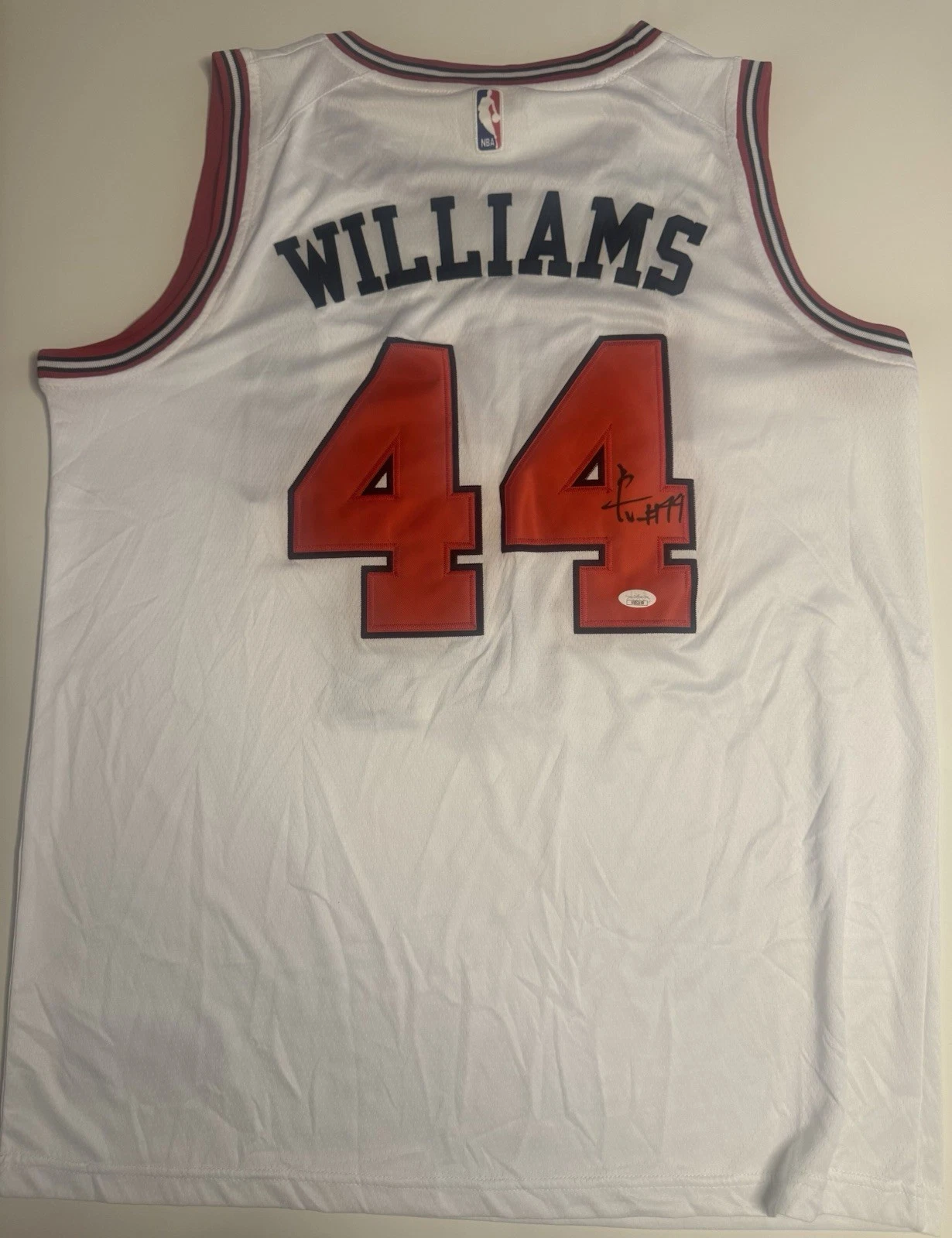 Patrick Williams Chicago Bulls Autographed Jersey JSA COA