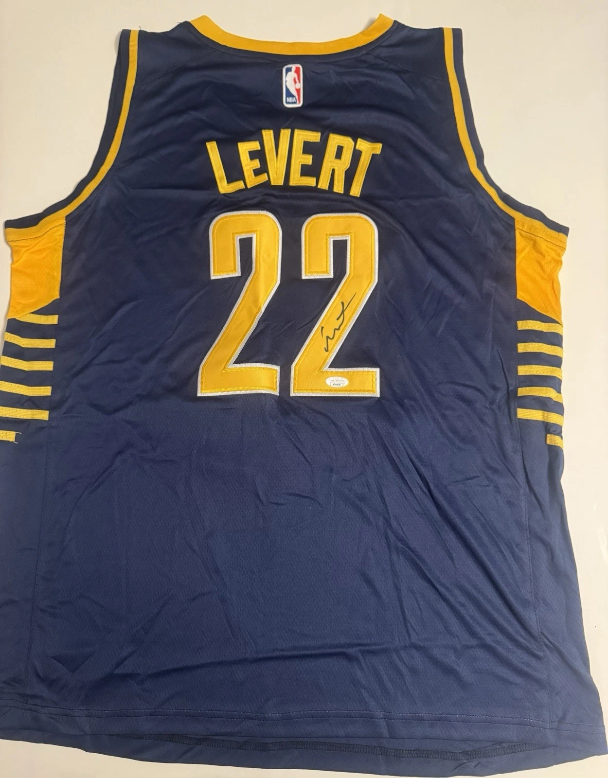 Caris Levert Indiana Pacers  Autographed Jersey JSA COA ￼