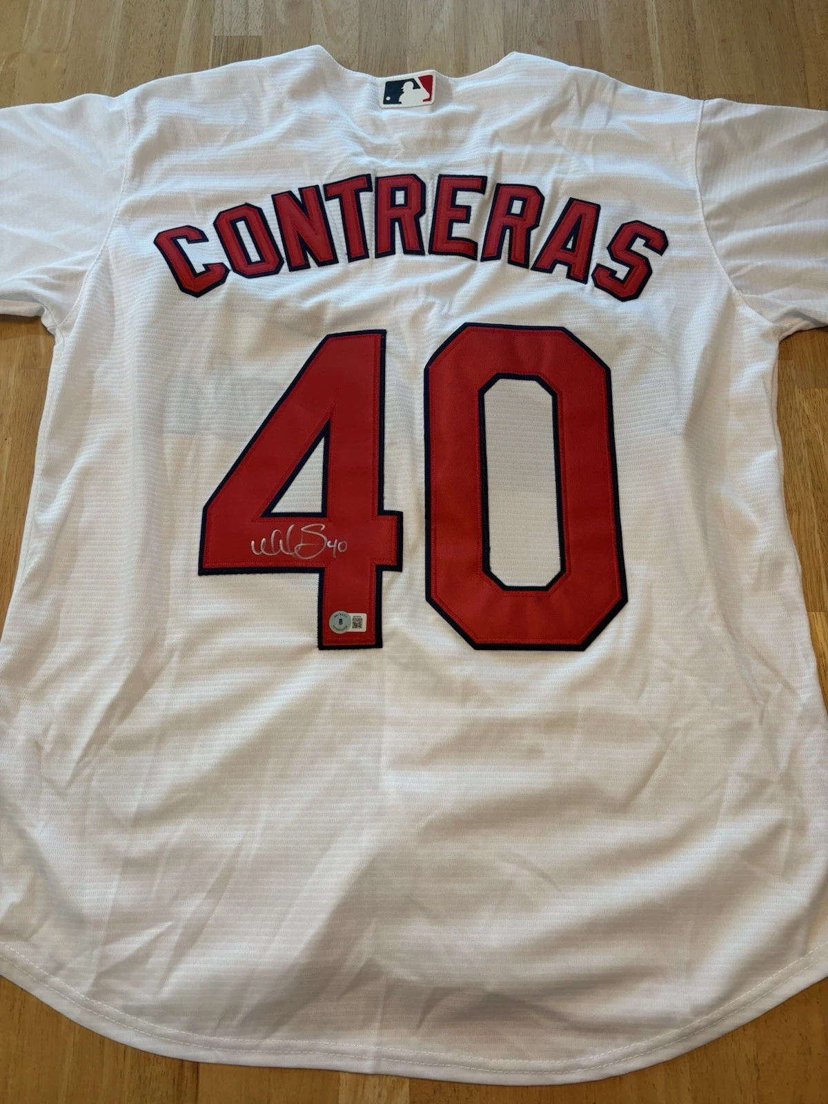 Willson Contreras St. Louis Cardinals Autographed Jersey JSA COA