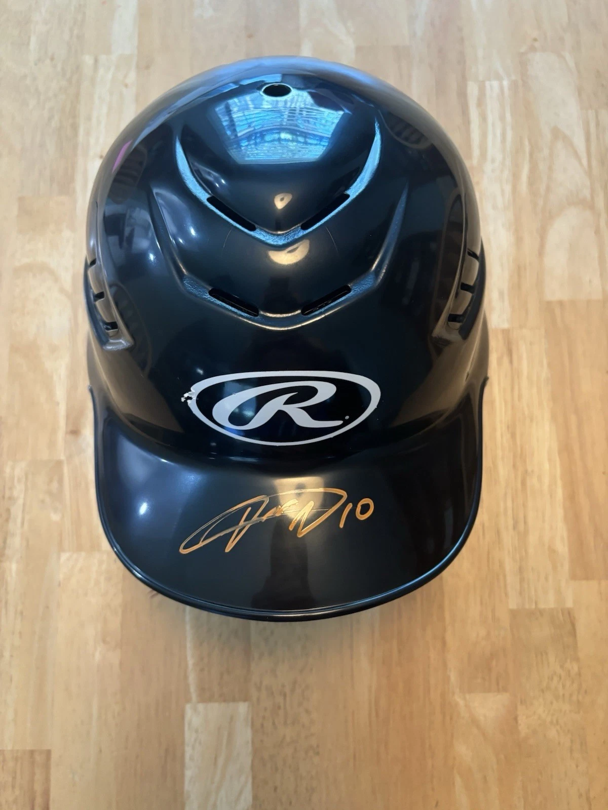 YULI GURRIEL SIGNED AUTOGRAPHED FULL SIZE  Rawlings HELMET. JSA Coa