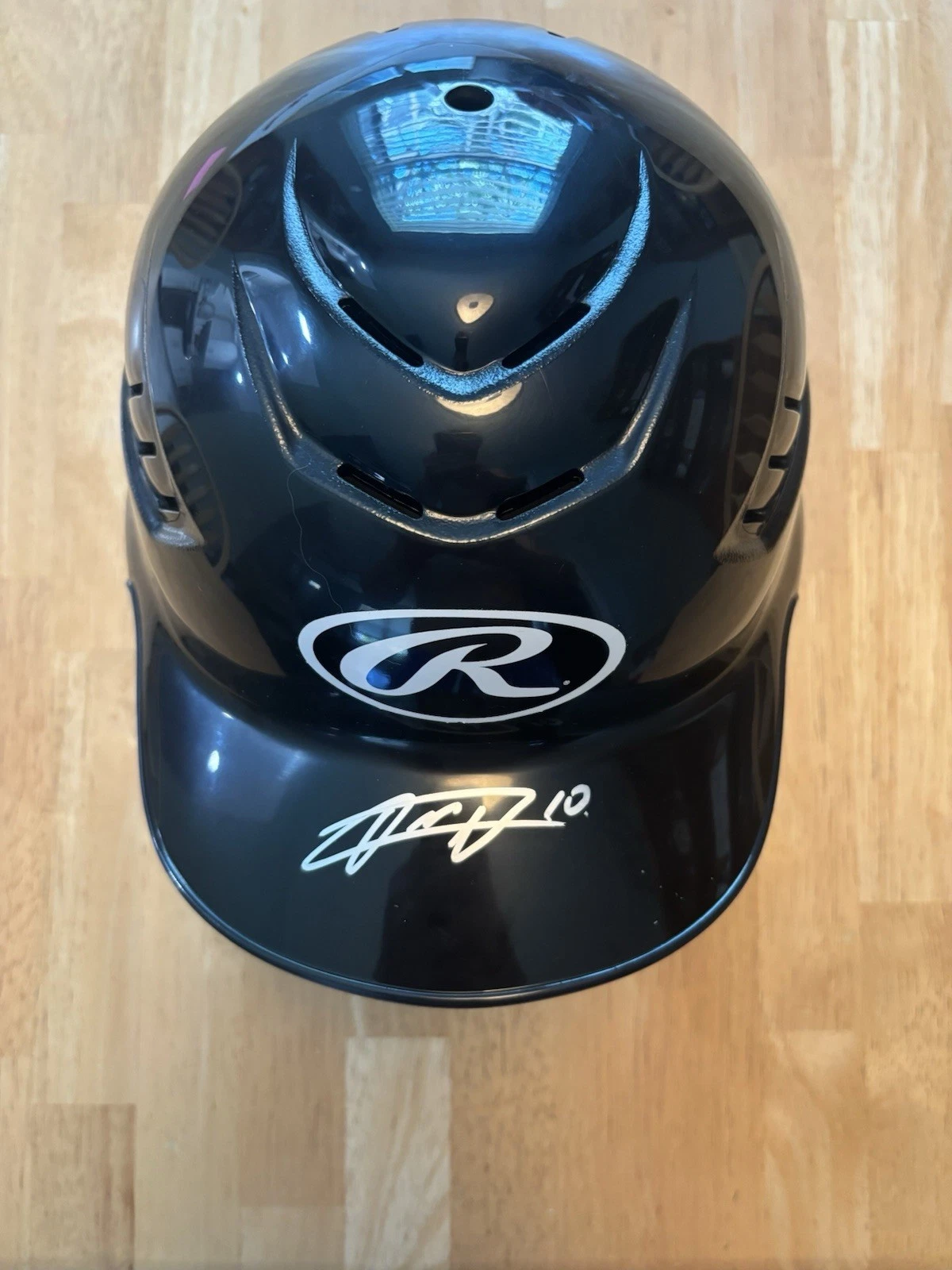YULI GURRIEL SIGNED AUTOGRAPHED FULL SIZE  Rawlings HELMET. JSA Coa