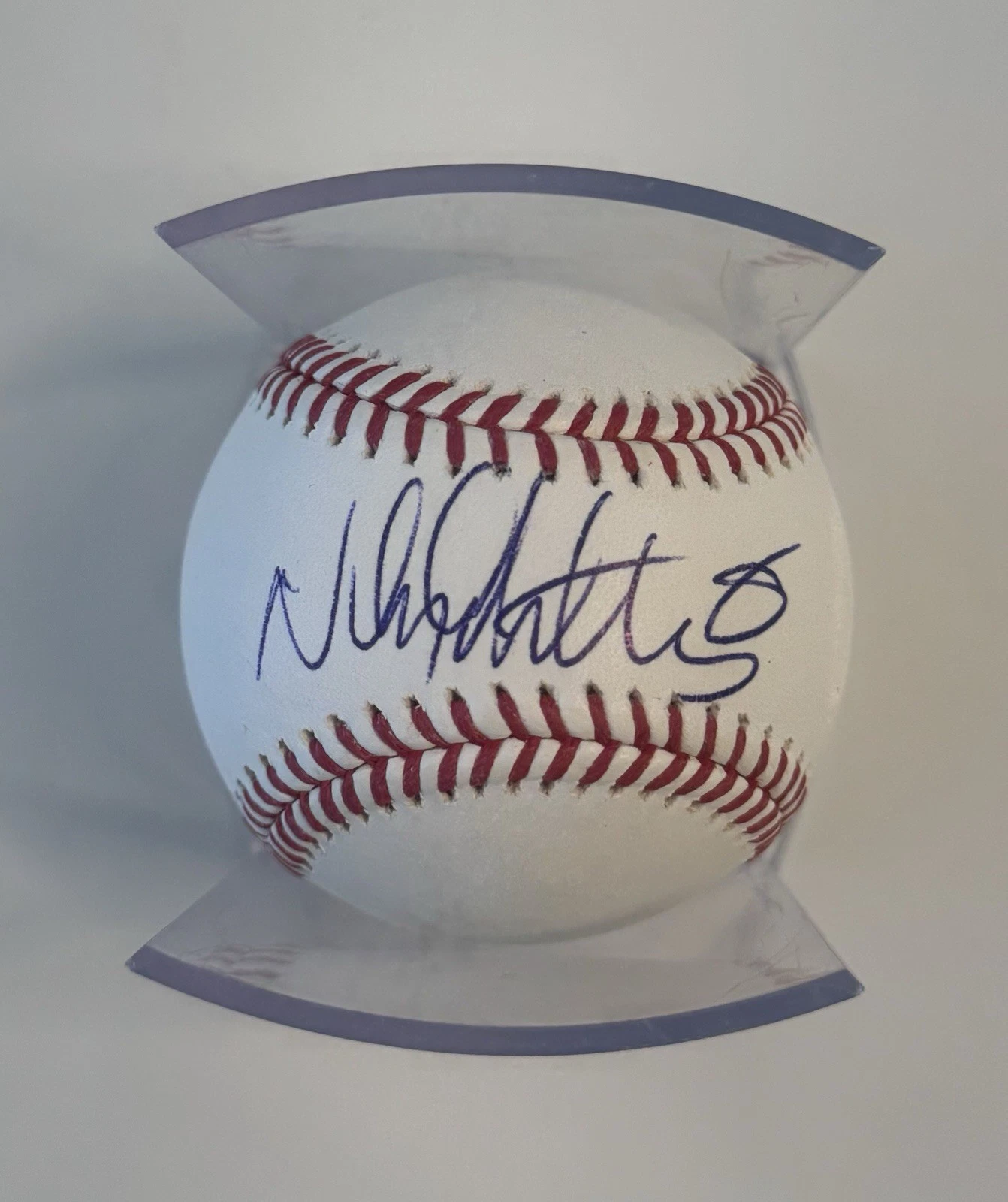 Nick Castellanos Philadelphia Phillies Autographed Baseball JSA COA