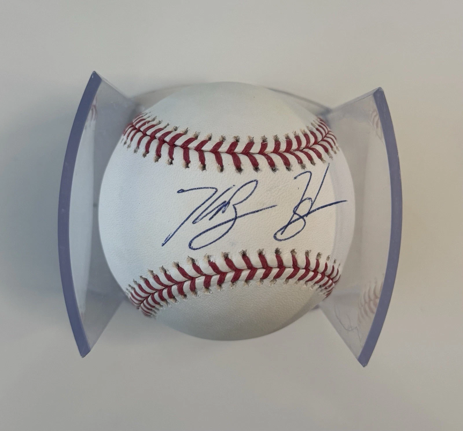 Kebryan Hayes Cincinnati Reds Autographed Baseball JSA COA