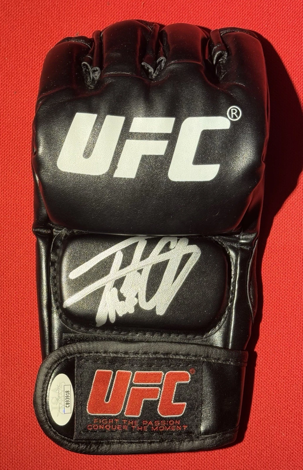 Tito Ortiz Fighter Autographed UFC Glove MMA JSA COA