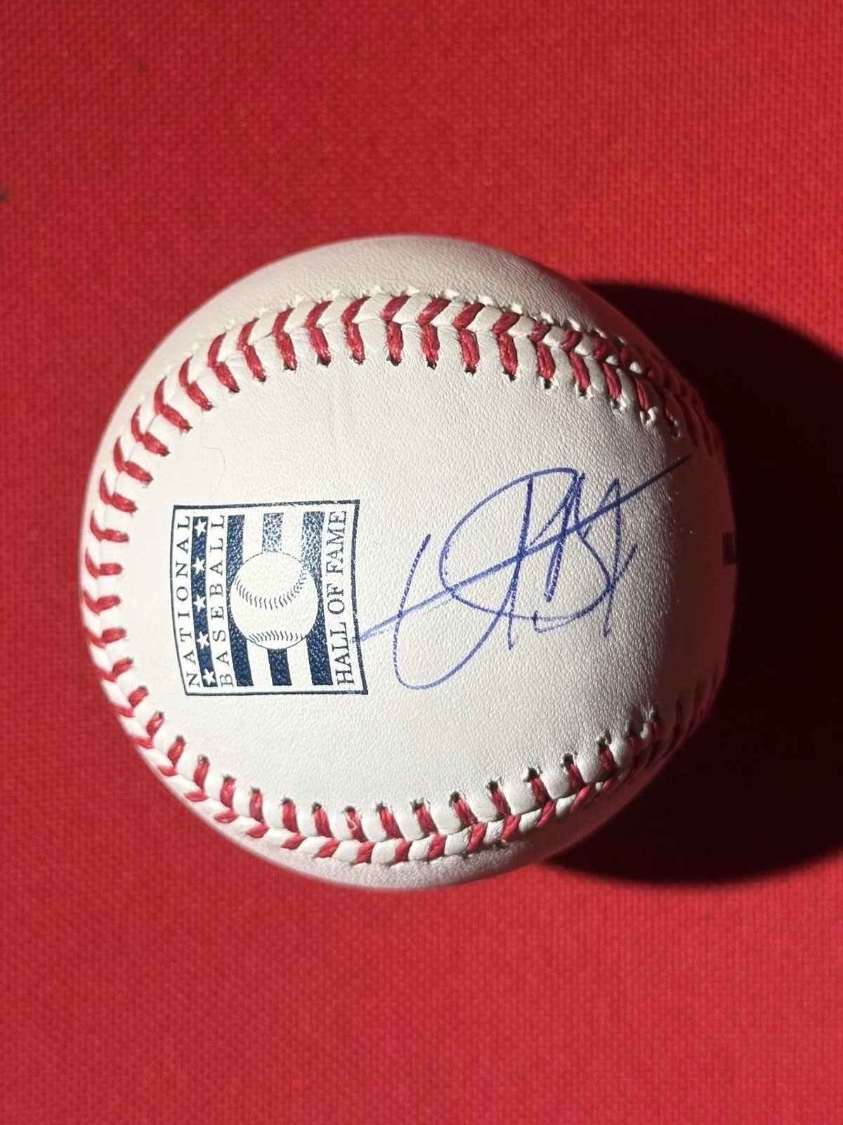 Usain Bolt Autographed Hall of Fame Baseball Olympics Gold Medalist JSA COA