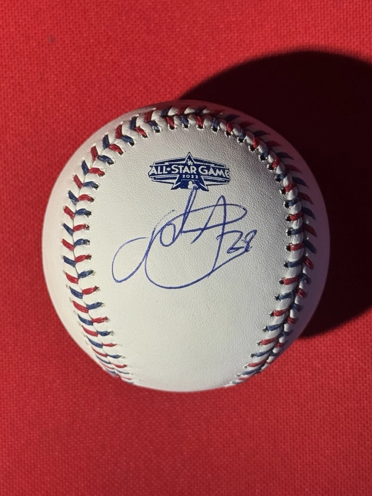 Sandy Alcantara Miami Marlins Autographed 2022 All Star Game Baseball JSA