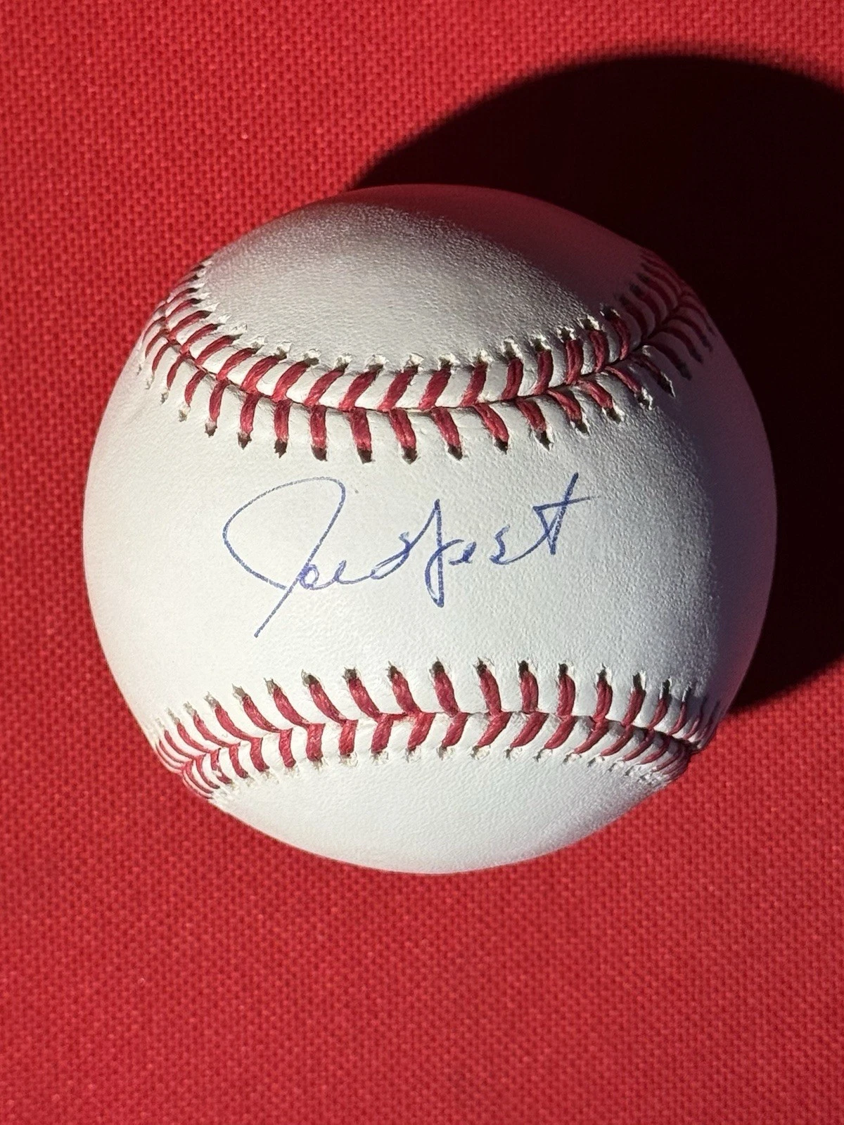 Joe West Umpire Autographed Baseball JSA COA