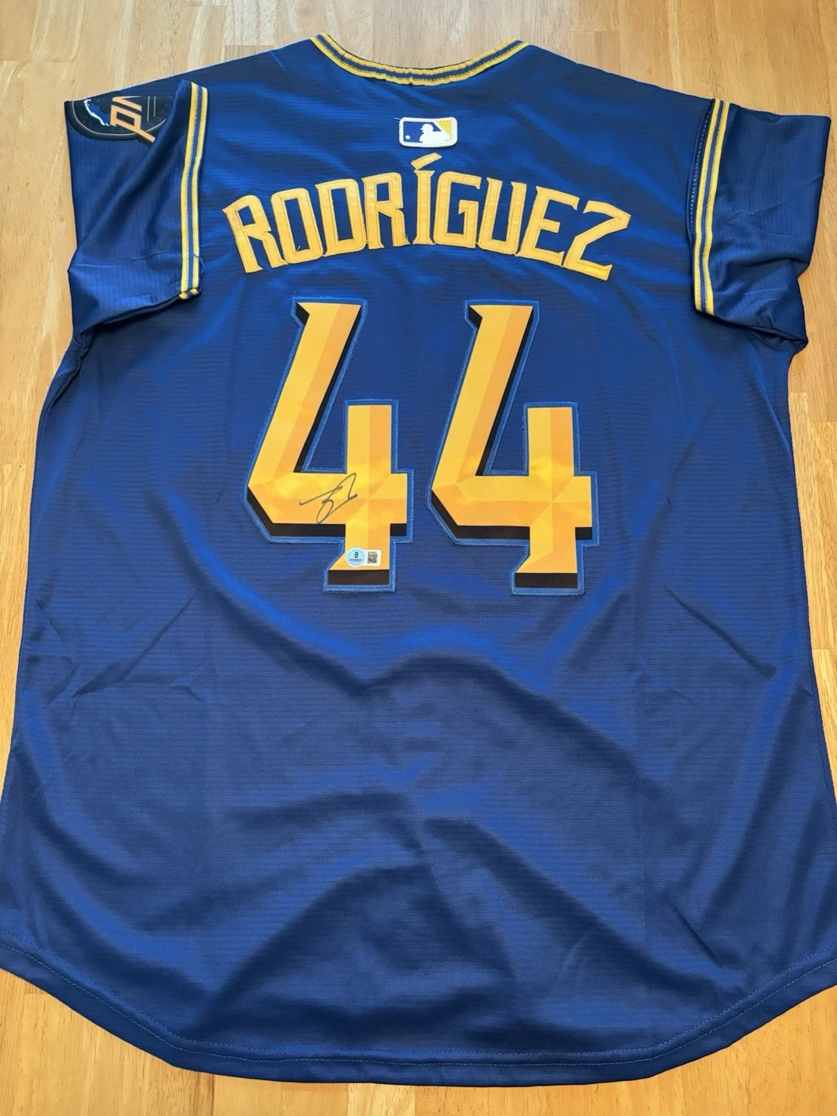 Julio Rodriguez Seattle Mariners Autographed Signed Jersey  Beckett