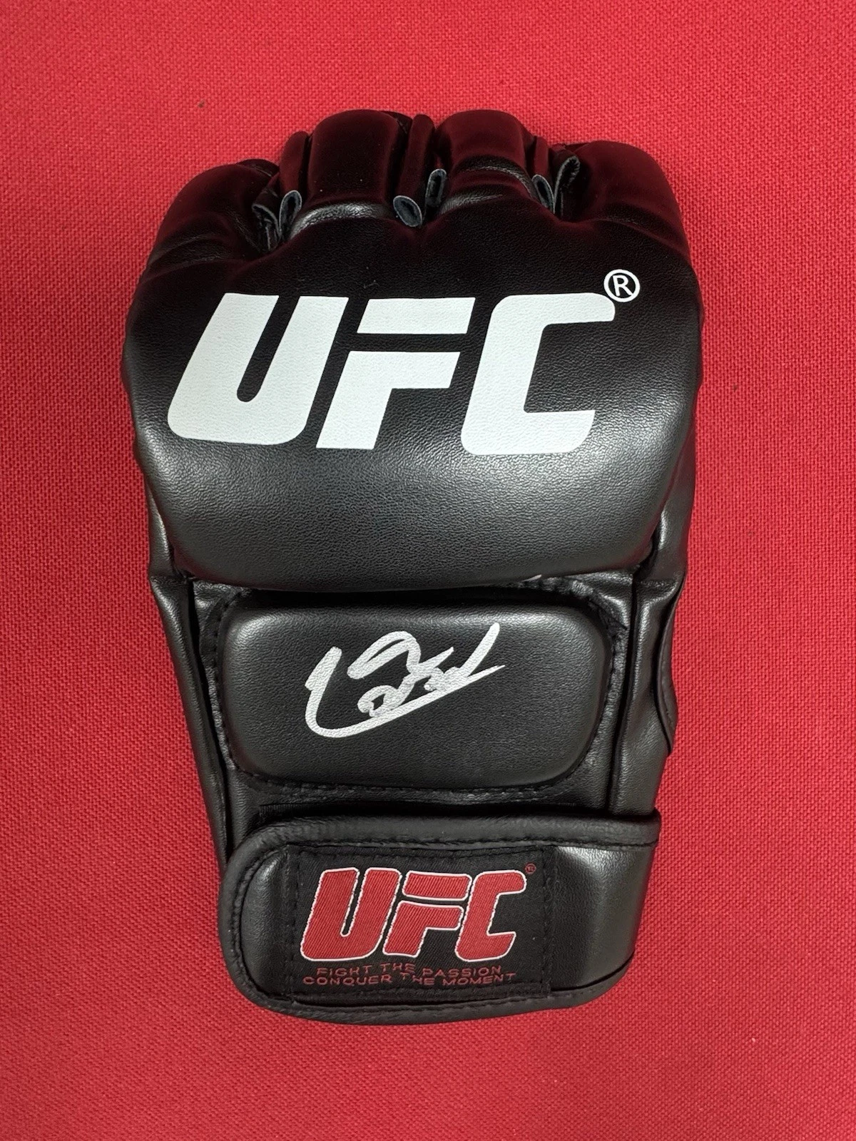 Jean “Lord” Silva Fighter Autographed UFC MMA Glove Beckett COA