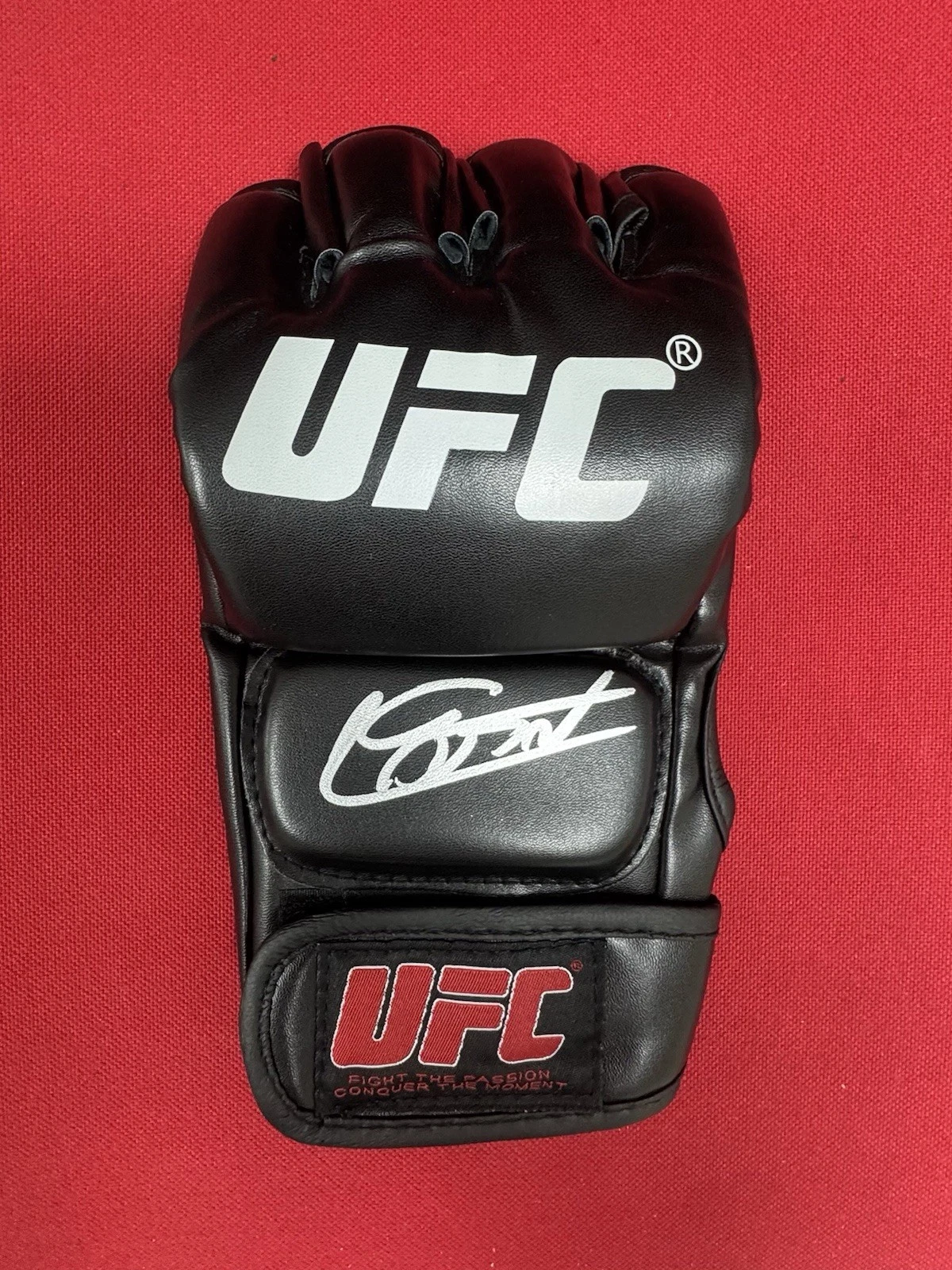 Jean “Lord” Silva Fighter Autographed UFC MMA Glove Beckett COA