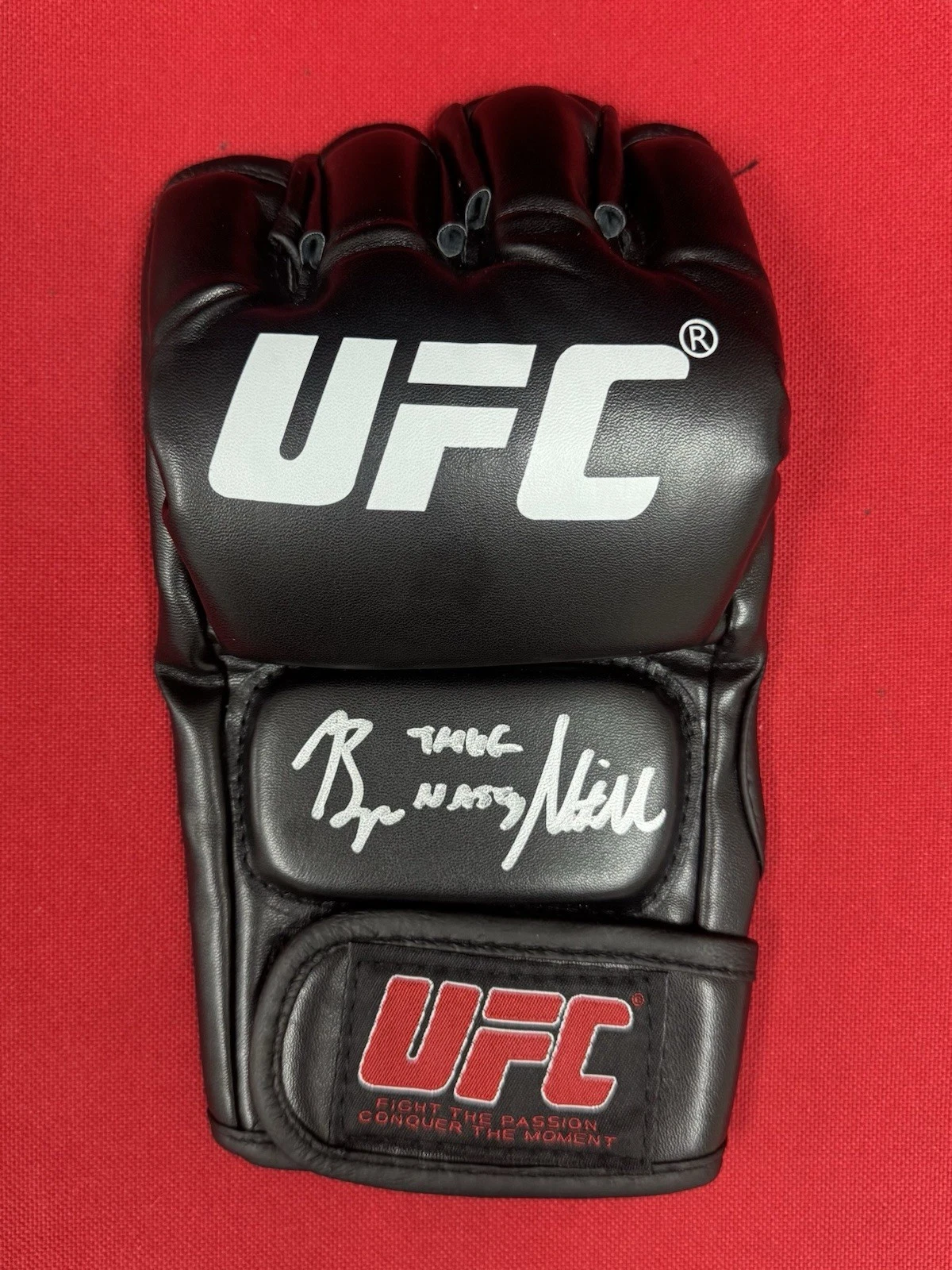 Bryce “Thug Nasty” Mitchell Fighter Autographed UFC MMA Glove Beckett BAS COA