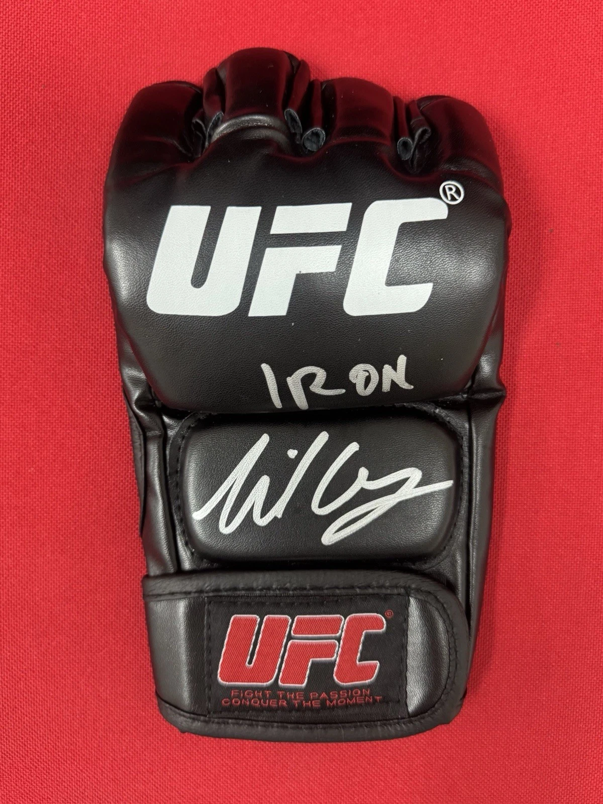 Michael Chandler Fighter Autographed UFC Glove “Iron” Beckett BAS COA