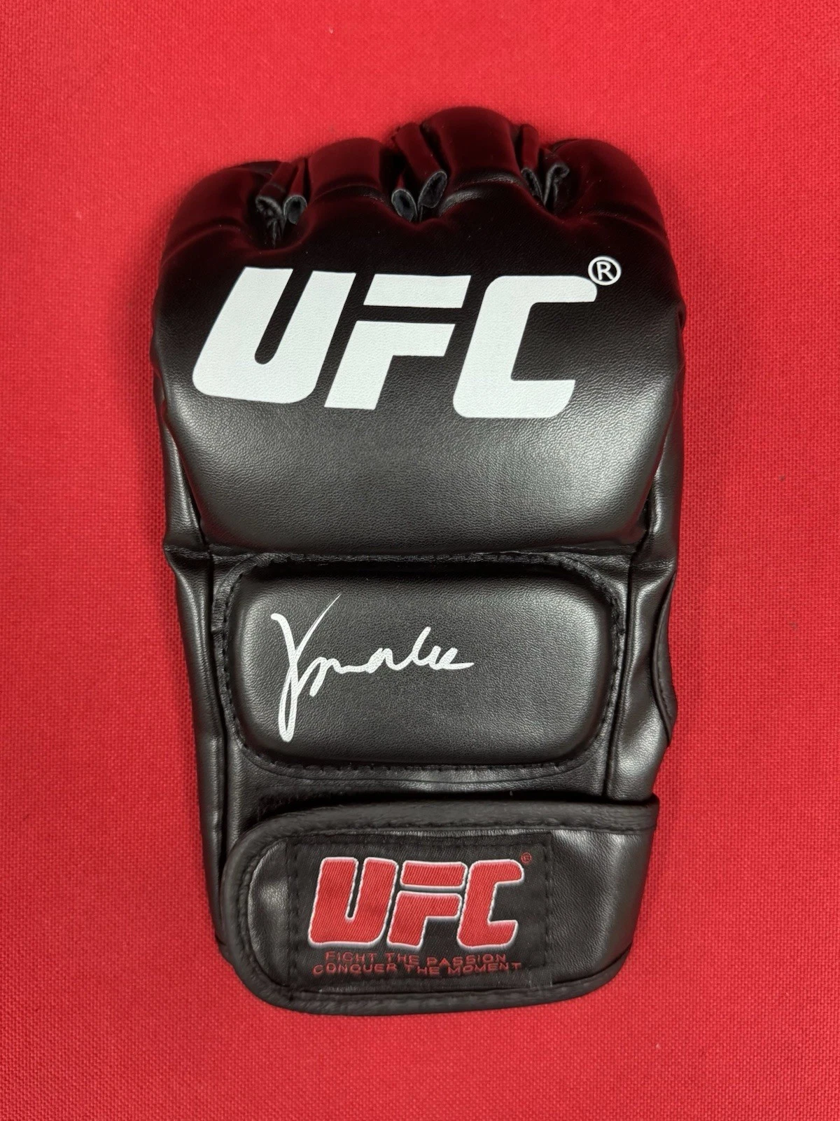 Virna Jandiroba Fighter Autographed UFC MMA Glove Beckett BAS COA