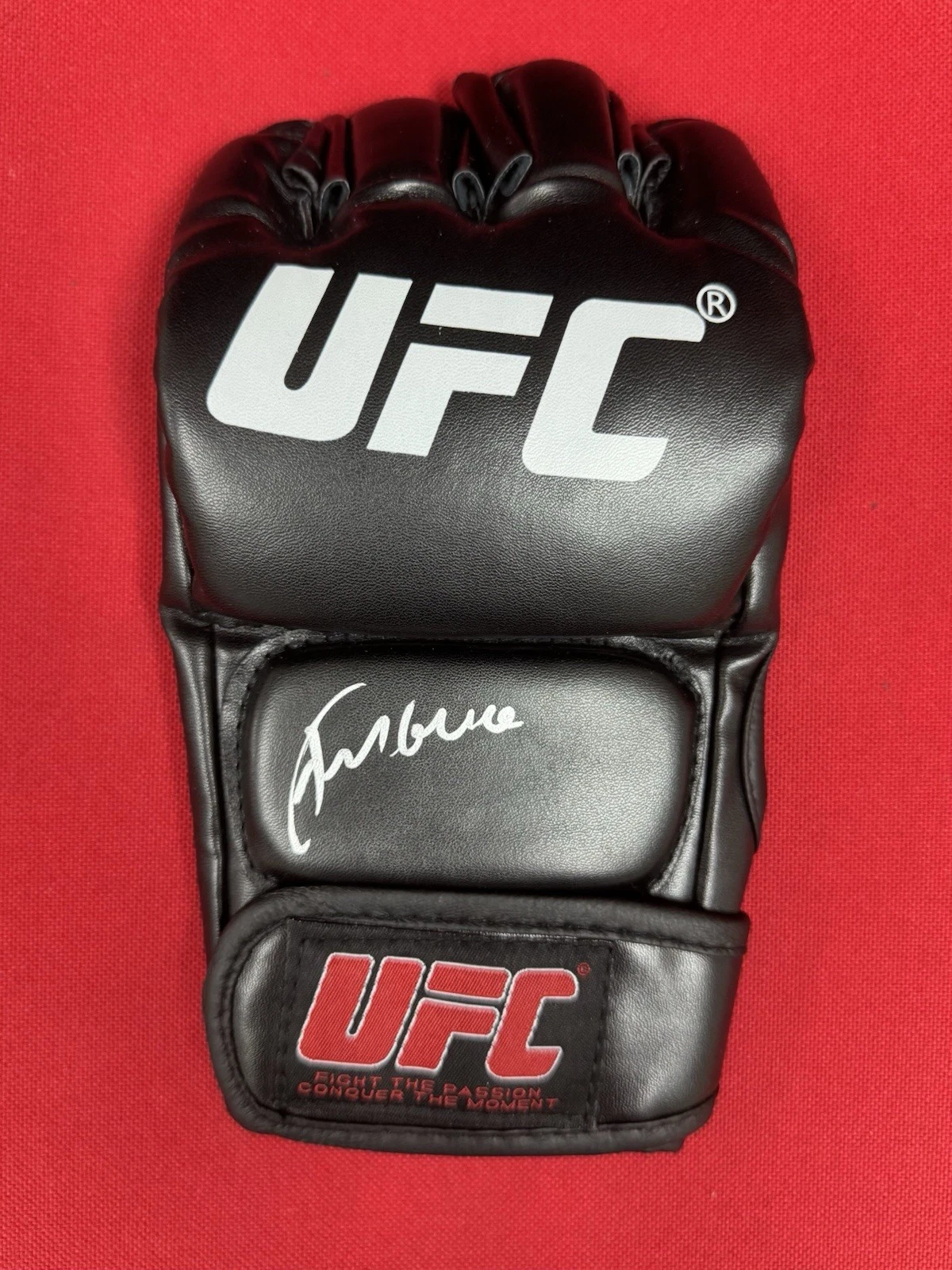 Virna Jandiroba Fighter Autographed UFC MMA Glove Beckett BAS COA