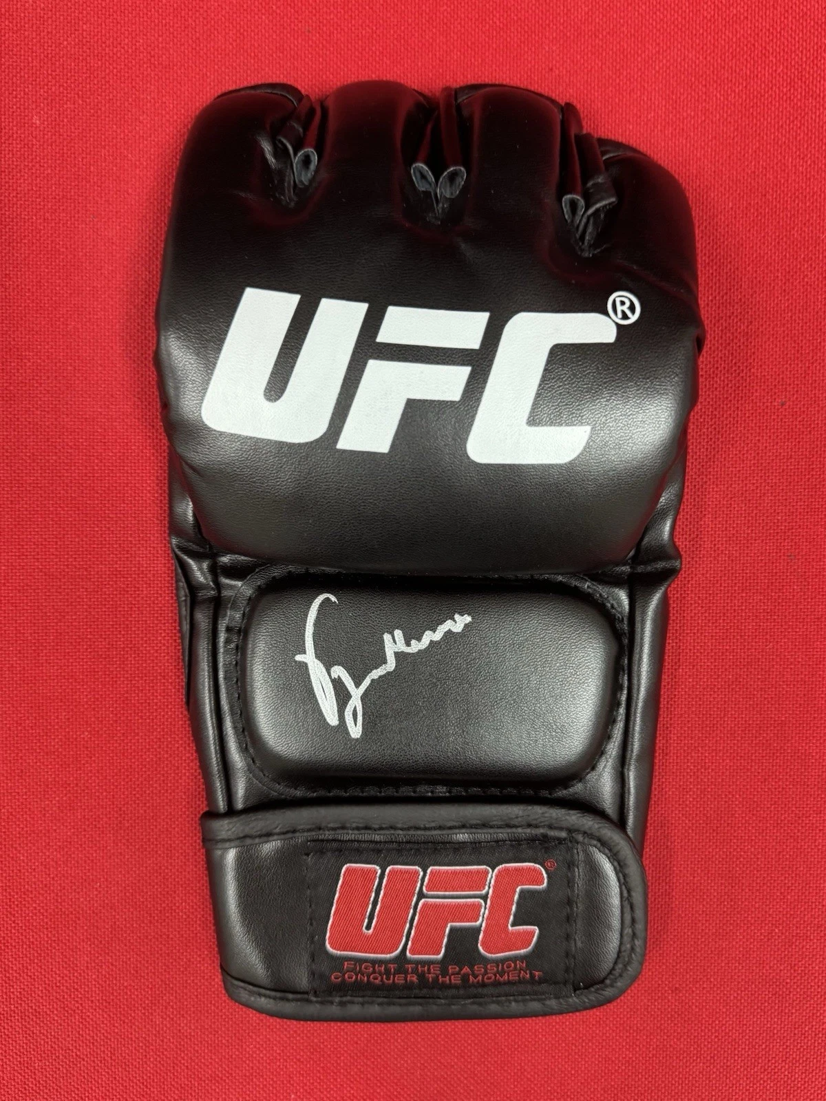 Virna Jandiroba Fighter Autographed UFC MMA Glove Beckett BAS COA