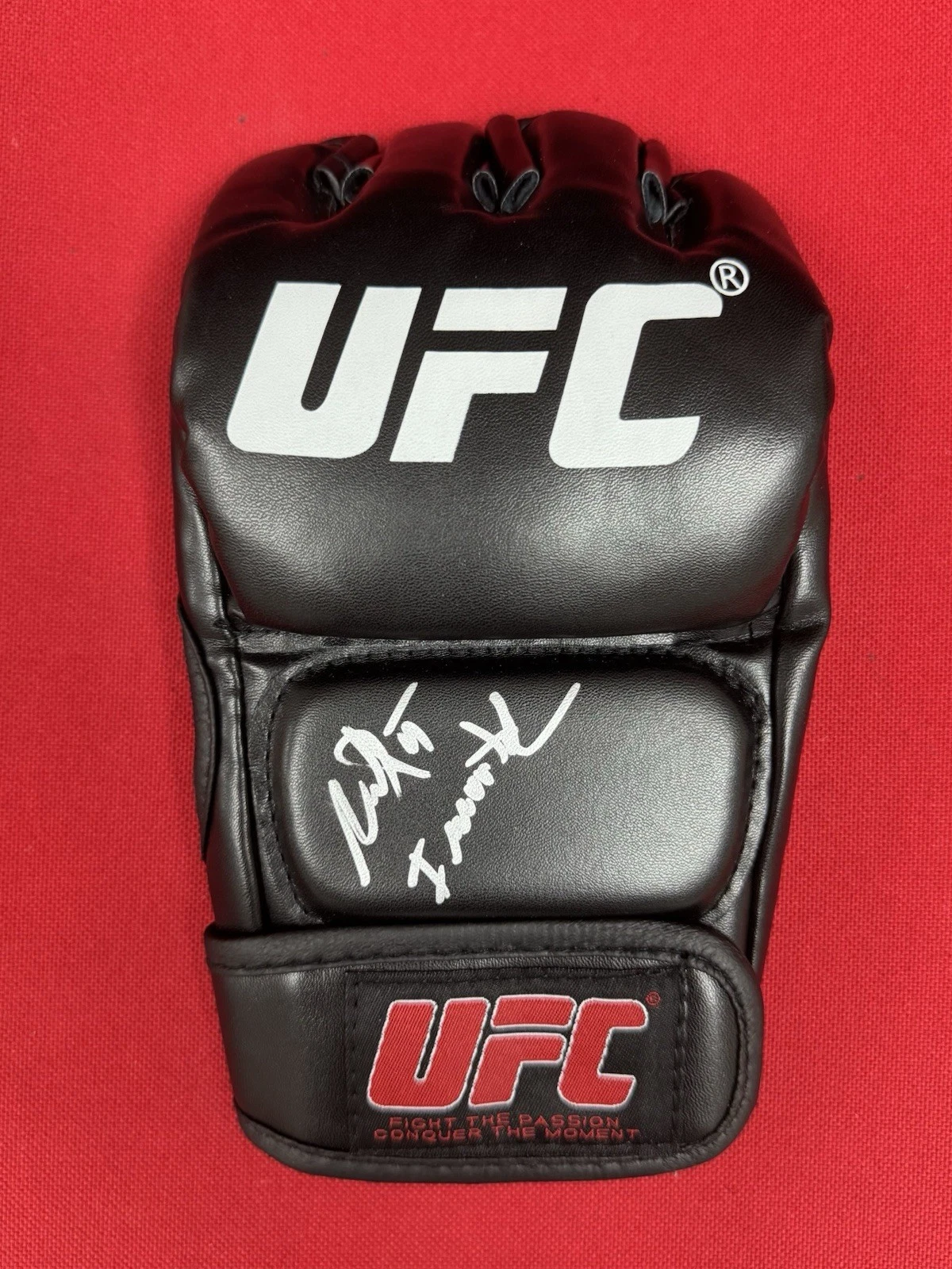 Norma Dumont Fighter Autographed UFC Glove Sexy Inscribed Beckett COA