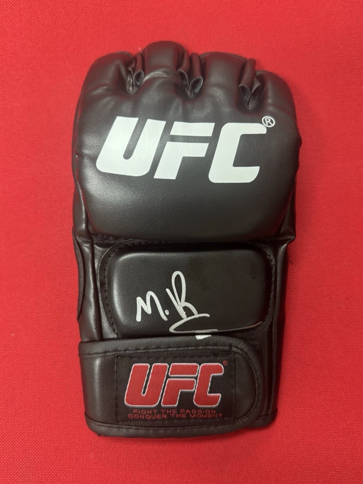 Mauricio Ruffy Fighter Autographed UFC MMA Glove Fighting Nerds Beckett BAS COA