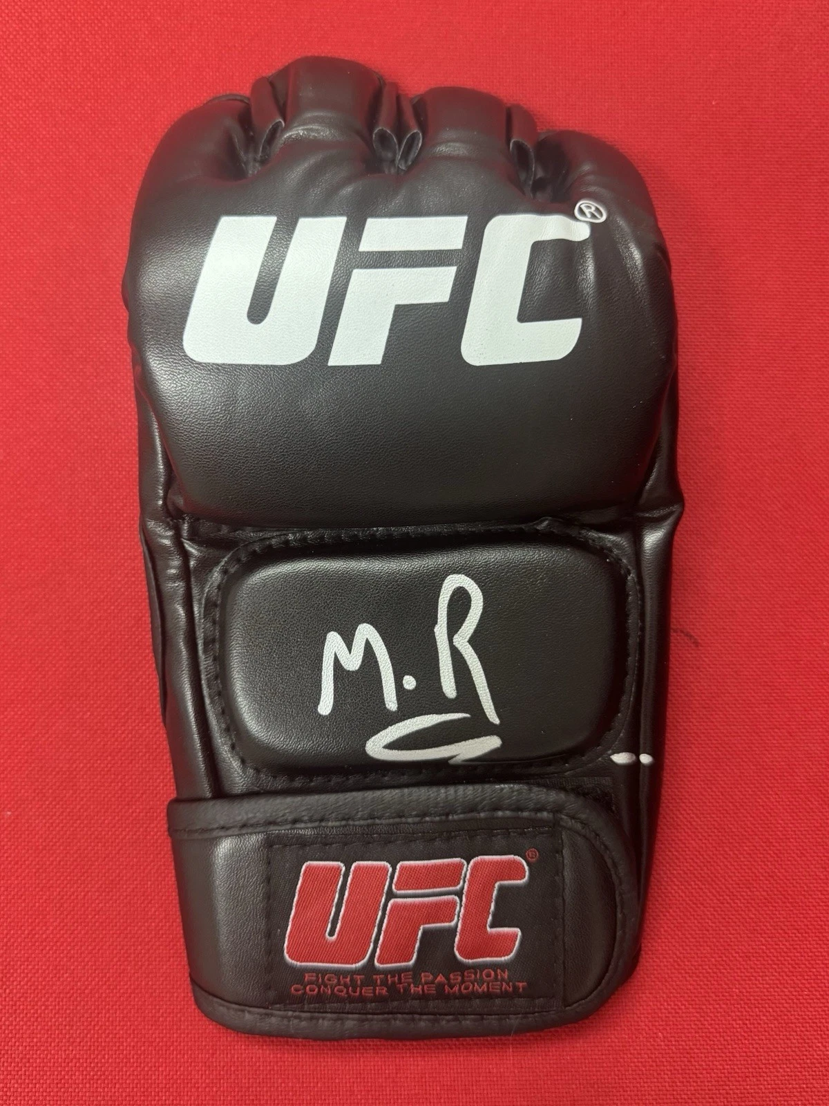 Mauricio Ruffy Fighter Autographed UFC MMA Glove Fighting Nerds Beckett BAS COA