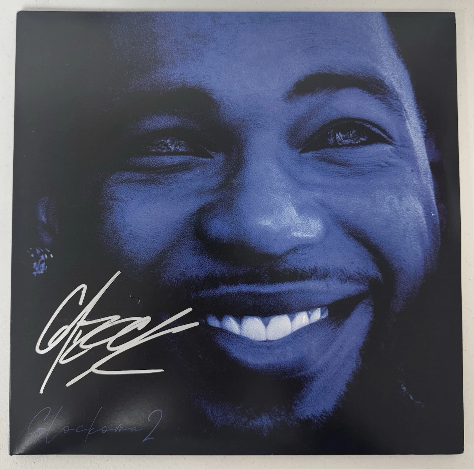 Key Glock Rapper Autographed Glockoma 2 Vinyl Deluxe Let’s Go Beckett BAS COA