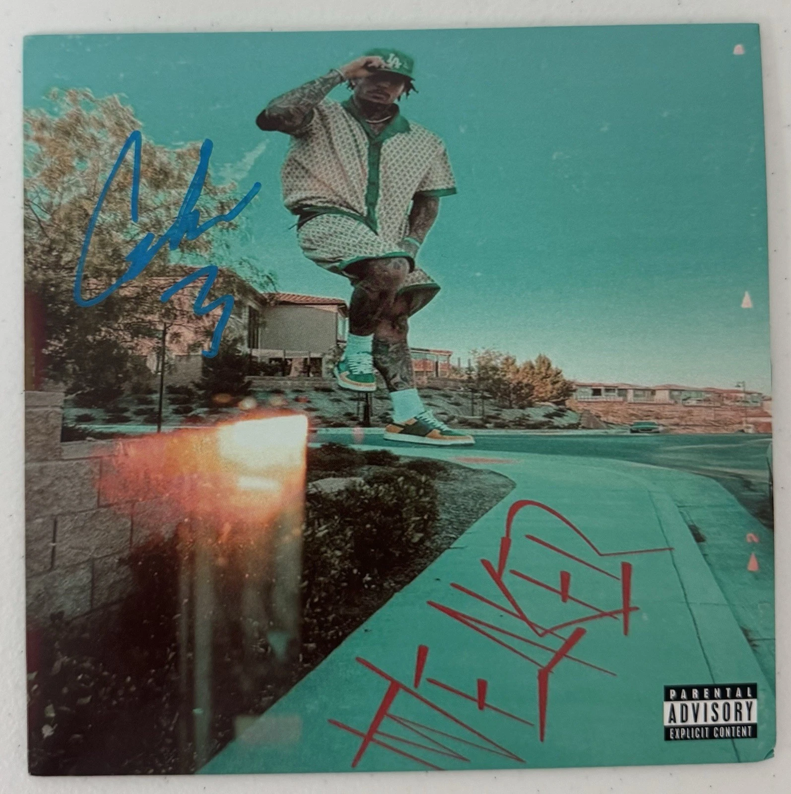 Gelo Rapper Autographed Tweaker 7” Single Vinyl /1000 Rare Beckett BAS COA