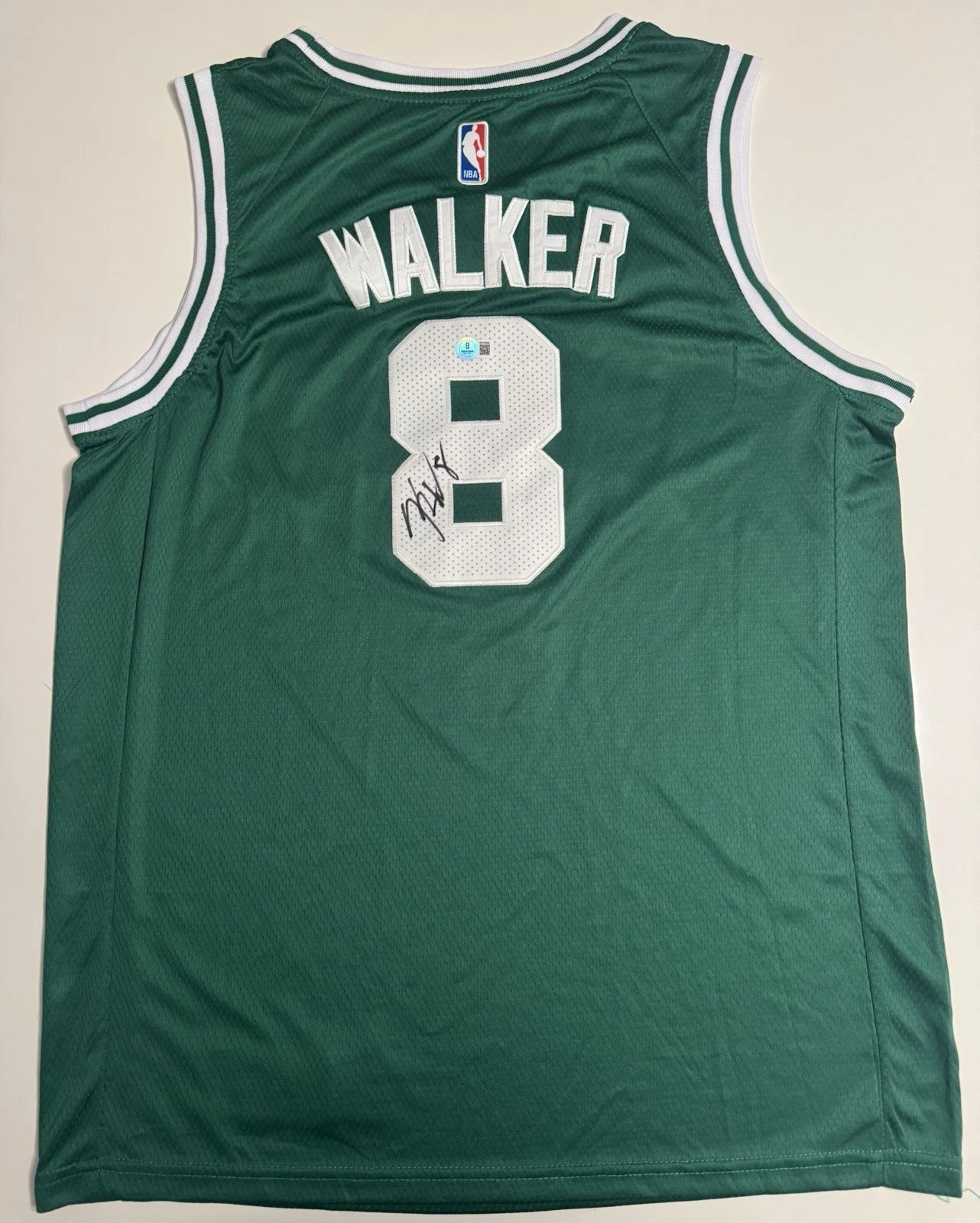 Kemba Walker Boston Celtics Autographed Jersey Beckett BAS COA