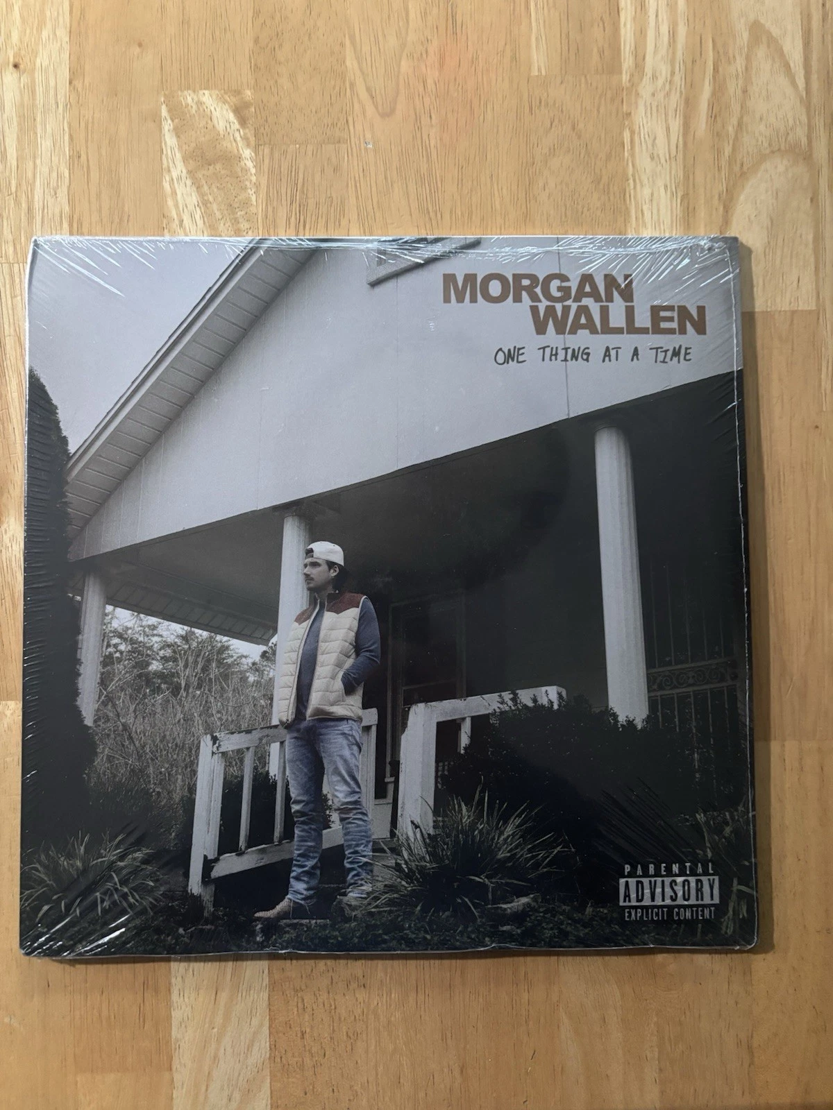 3 LP Morgan Wallen One Thing at a Time  Bone White Vinyl New & Sealed