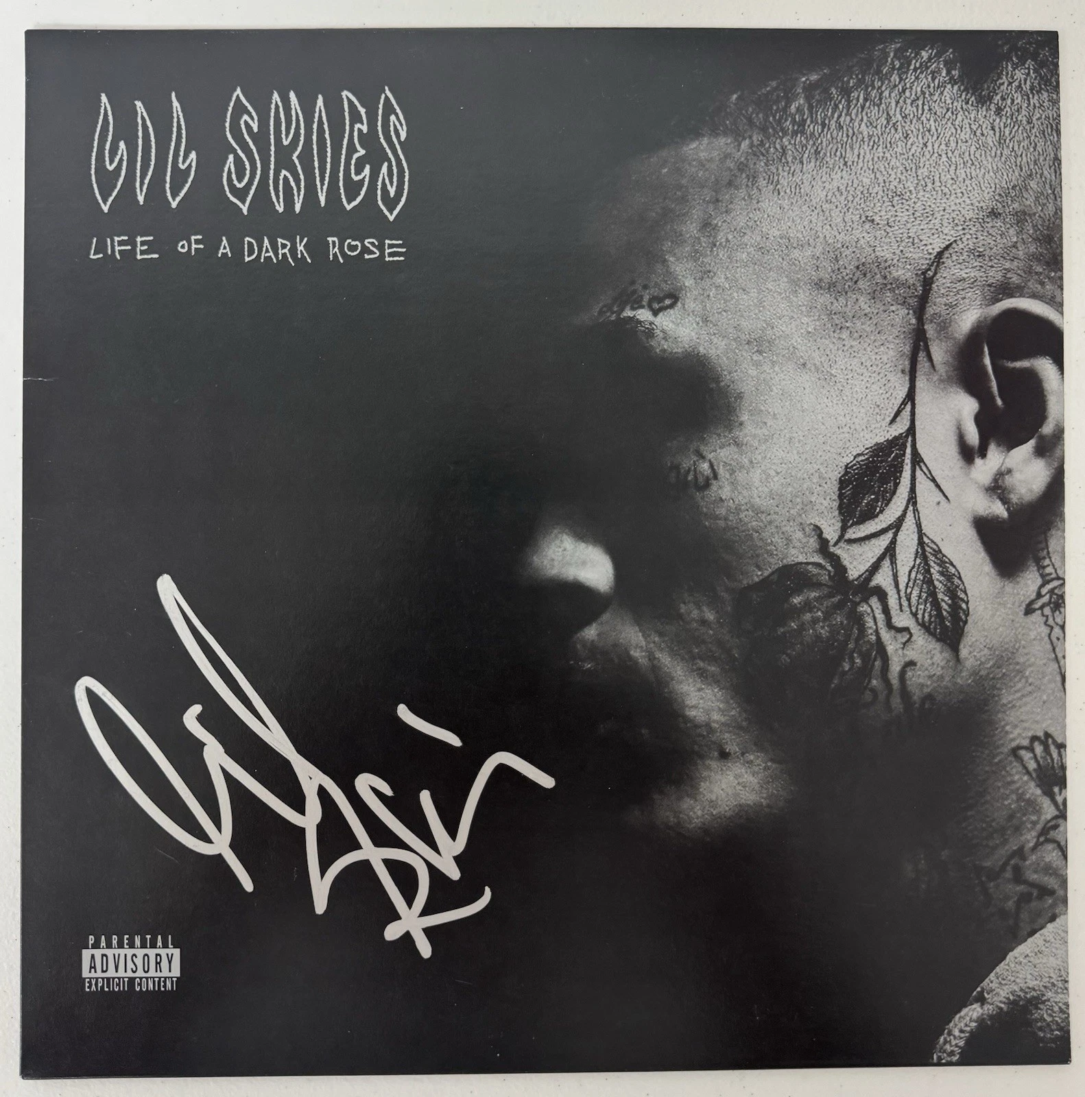 Lil Skies Autographed “Life of a Dark Rose” Vinyl Album Beckett BAS COA