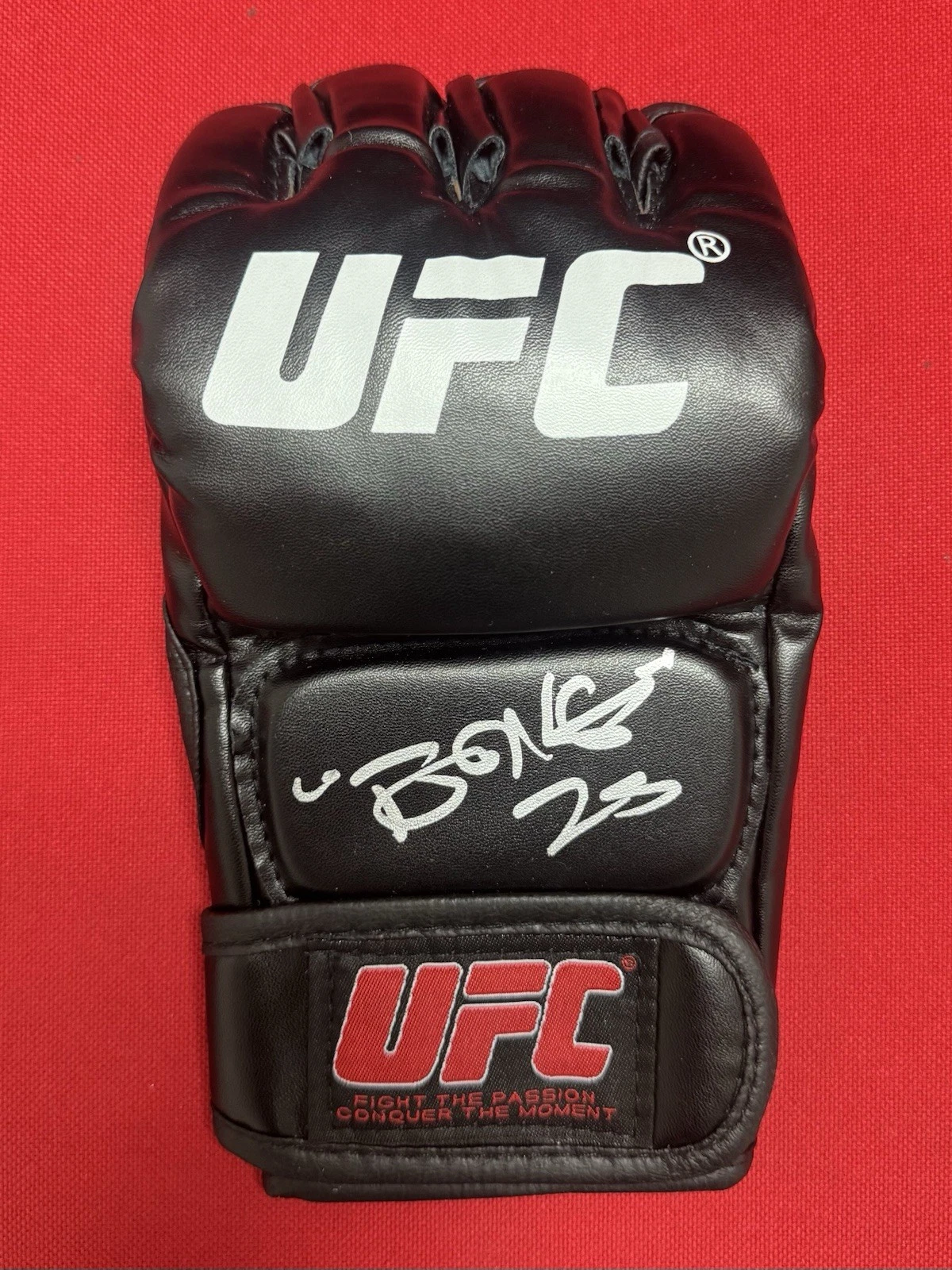 Jon “Bones” Jones Fighter Autographed UFC MMA Glove Beckett COA