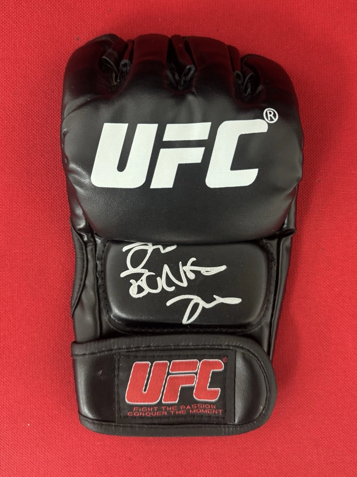 Jon “Bones” Jones Fighter Autographed UFC MMA Glove GOAT Beckett BAS COA