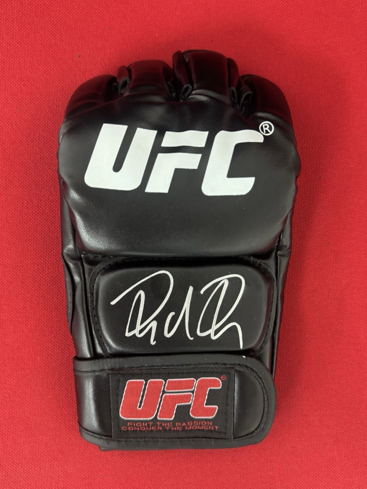 Reinier De Ridder Autographed UFC Glove RDR Future Champ Beckett BAS COA