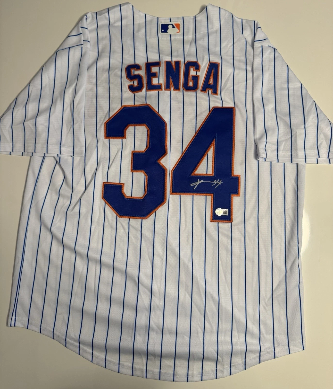 Kodai Senga New York Mets Autographed Jersey Beckett BAS COA
