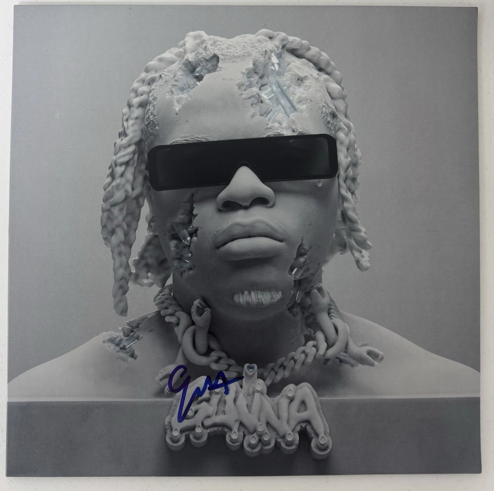 Gunna Rapper Autographed DS4EVER Vinyl Beckett BAS COA