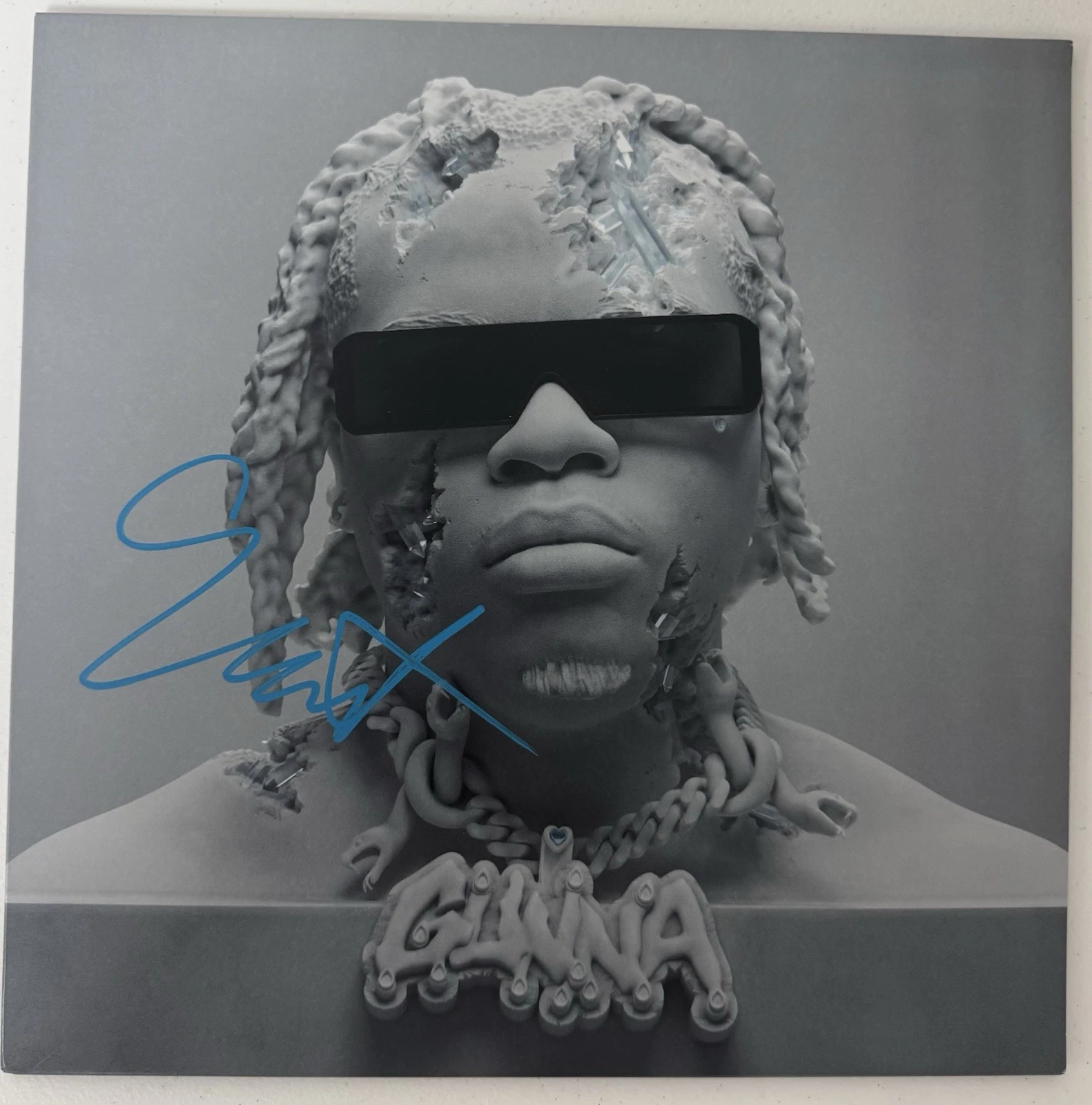Gunna Rapper Autographed DS4EVER Vinyl Beckett BAS COA
