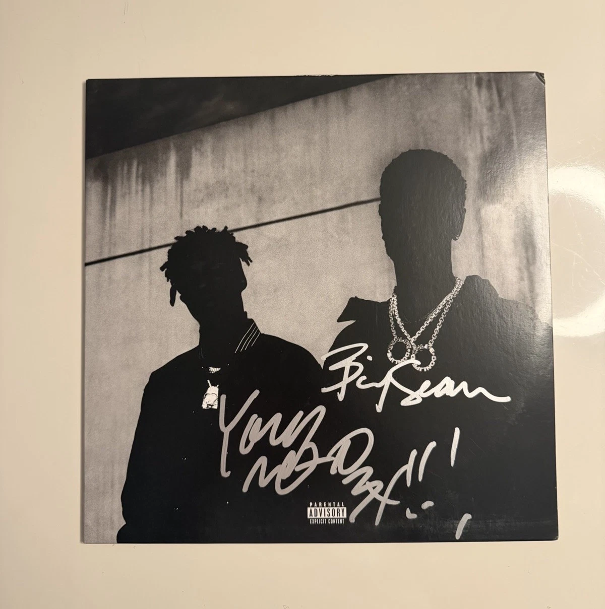 Metro Boomin & Big Sean Autographed Double or Nothing Vinyl Beckett BAS COA